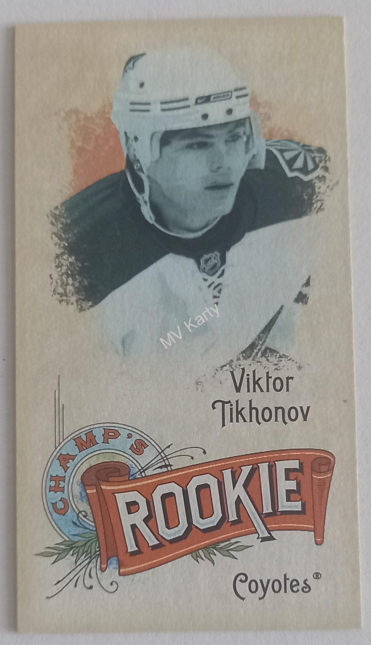 2008-09 UPPER DECK CHAMP'S VIKTOR TIKHONOV MINI ROOKIE C283