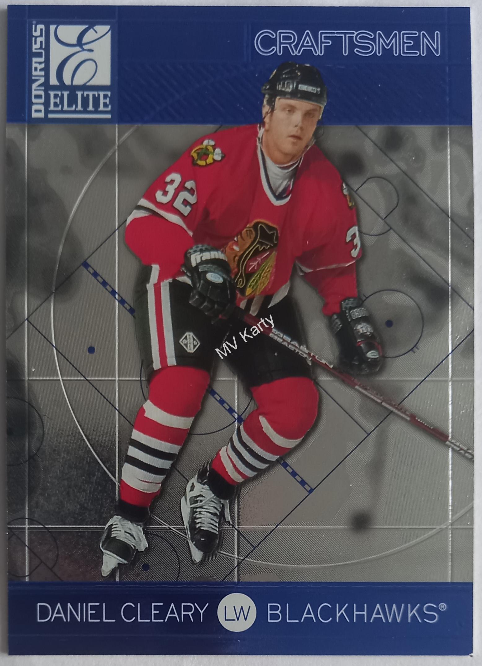 1997-98 Donruss Elite - Craftsmen #10 Dan Cleary #/2,500