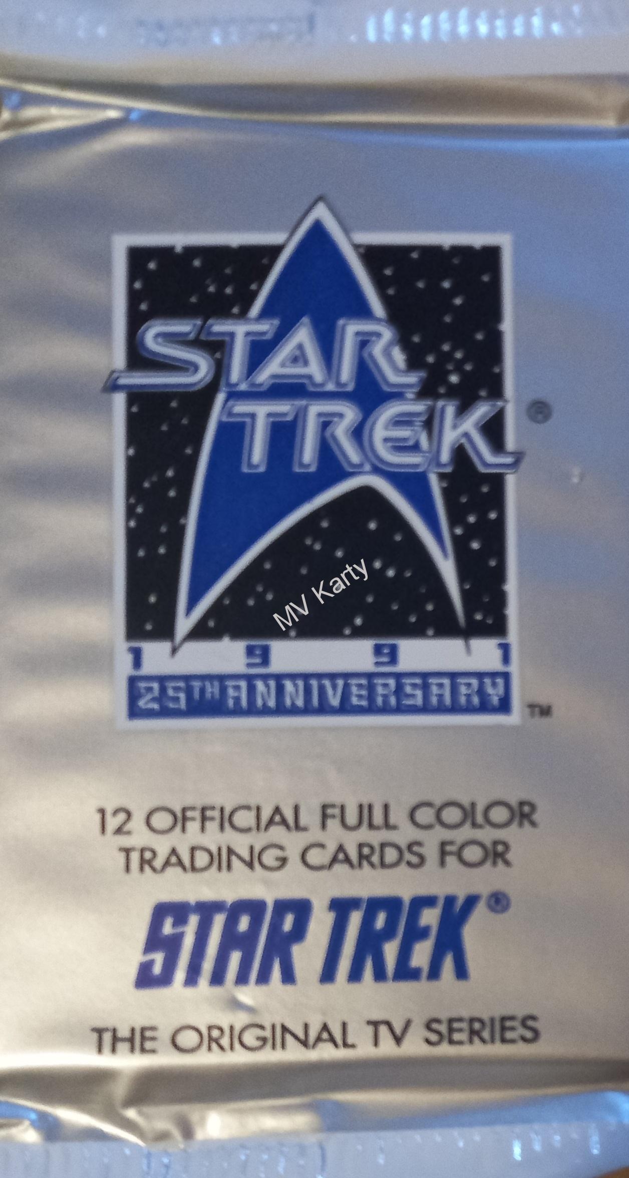 1991 Impel Star Trek 25th Anniversary S1 Original TV series balíček
