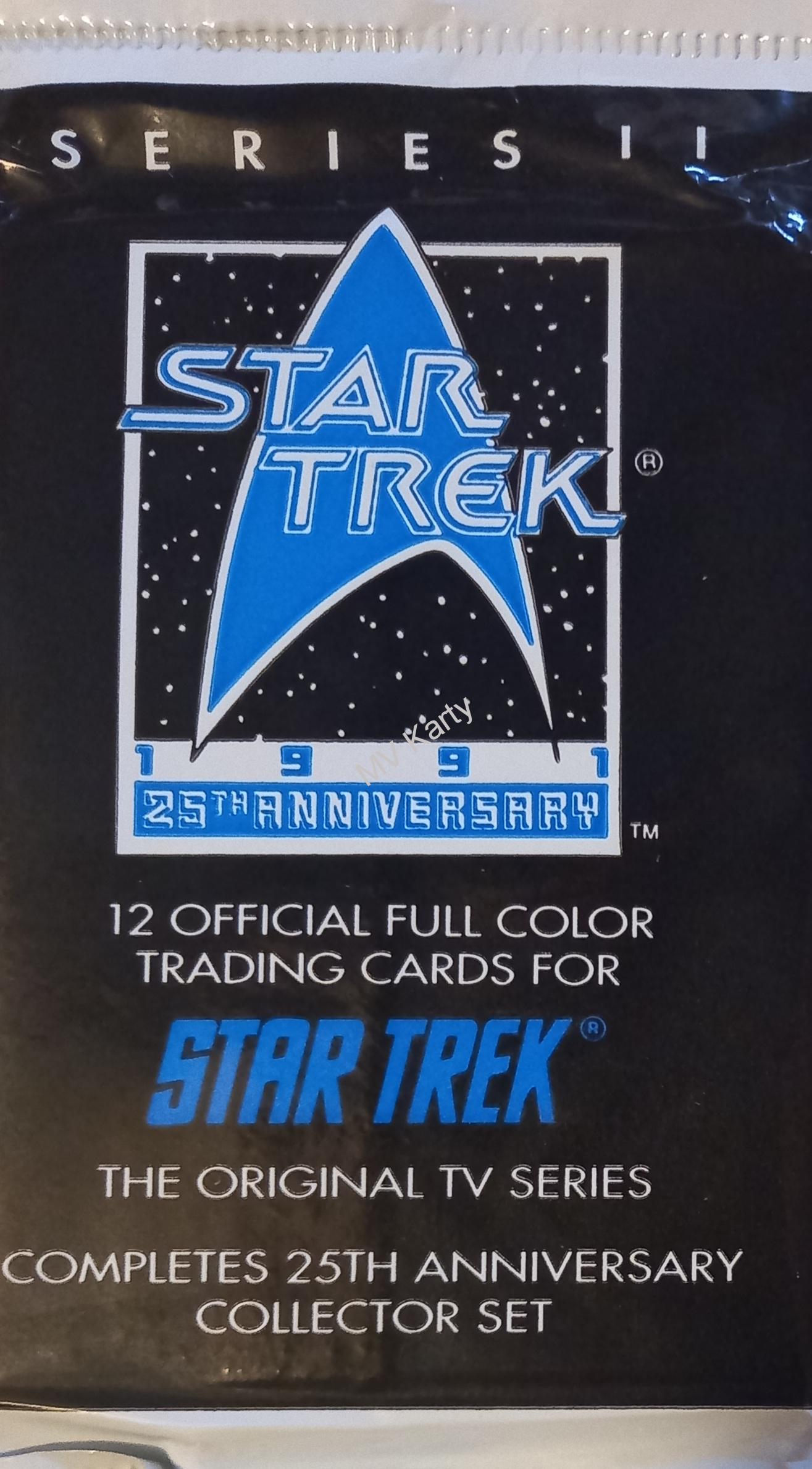 1991 Impel Star Trek 25th Anniversary S2 Original TV series balíček