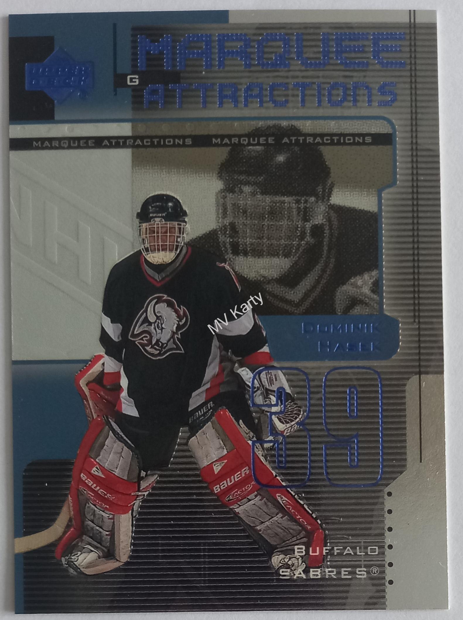 1999-00 Upper Deck - Marquee Attractions #MA5 Dominik Hasek