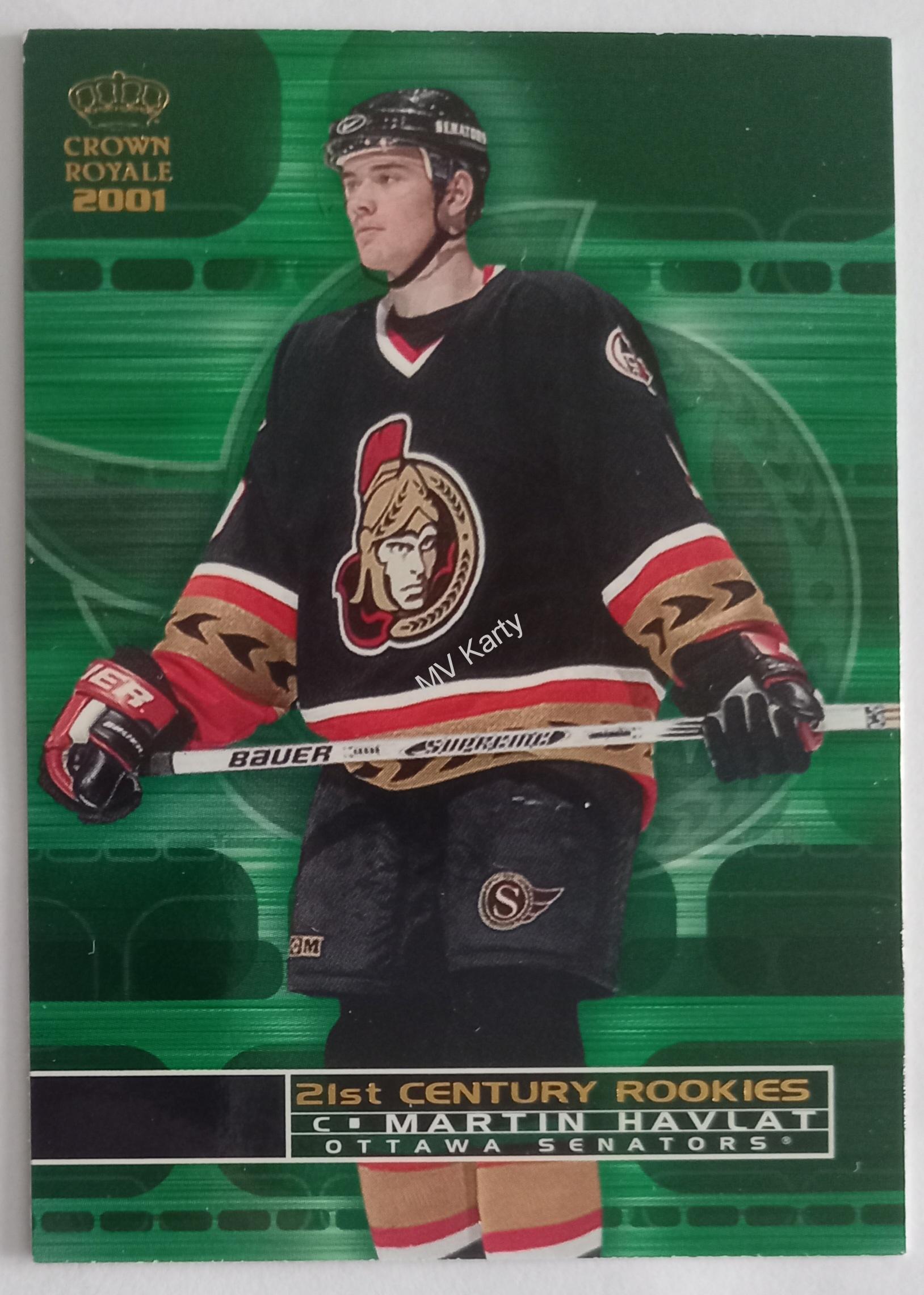 2000-01 Pacific Crown Royale - 21st Century Rookies #17 Martin Havlat