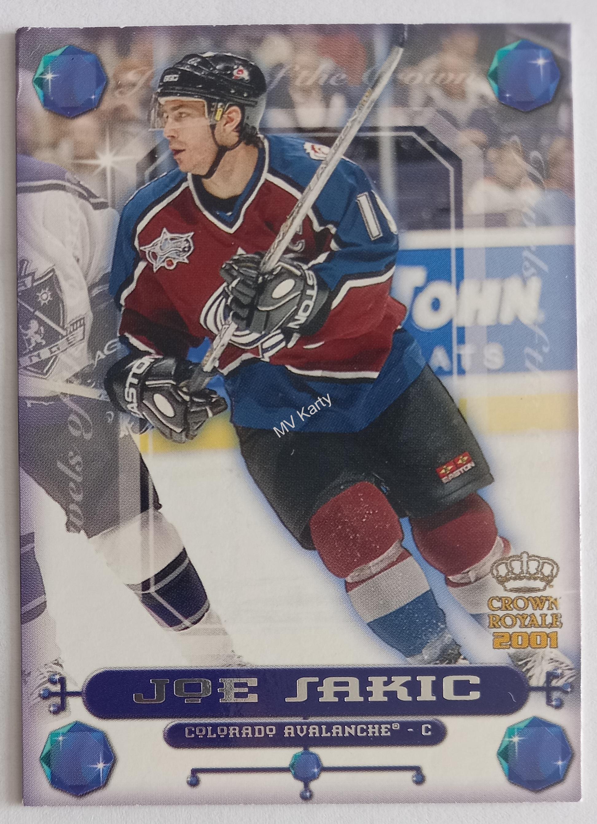 2000-01 Pacific Crown Royale - Jewels of the Crown #10 Joe Sakic