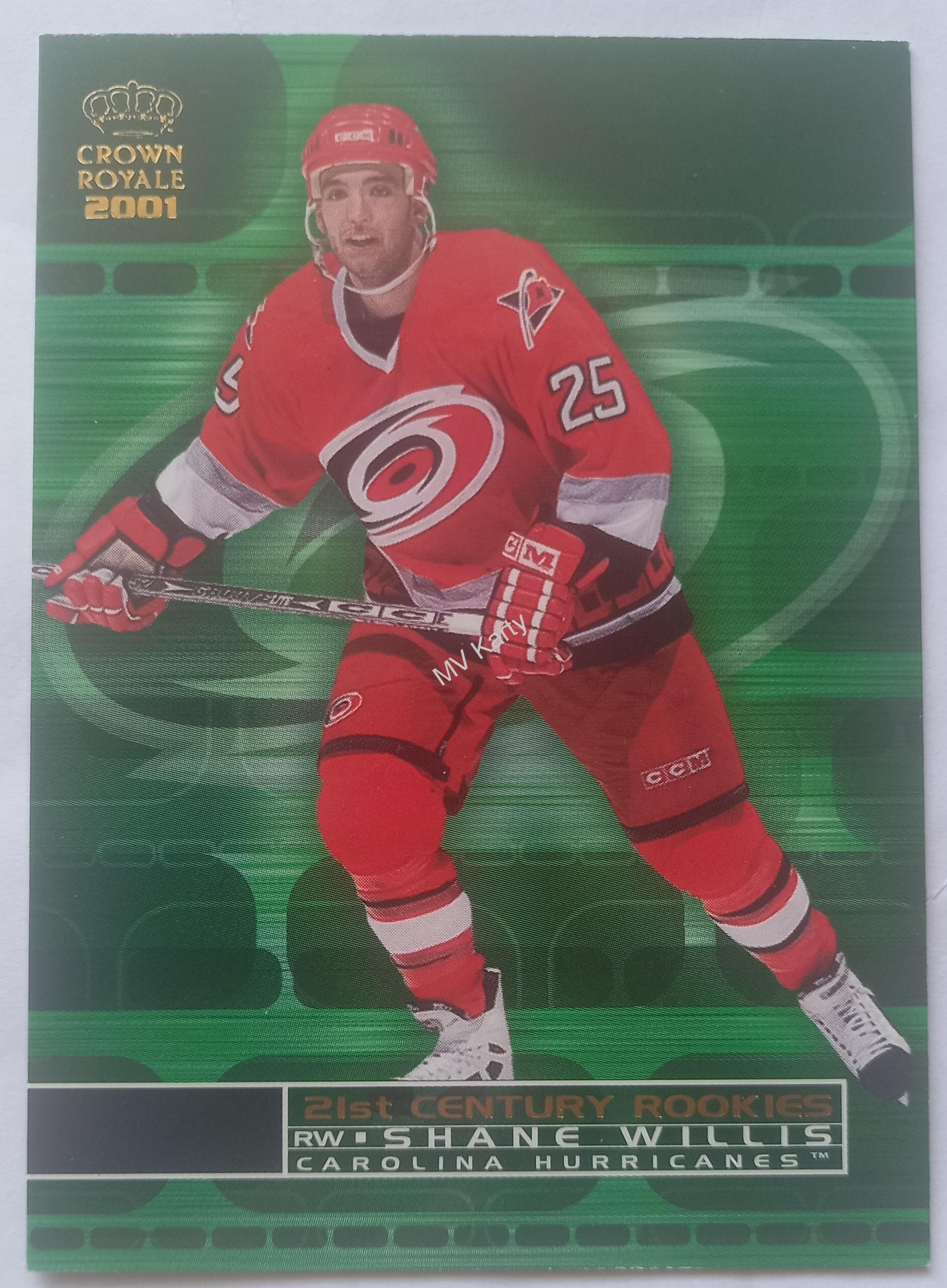 2000-01 Pacific Crown Royale - 21st Century Rookies #5 Shane Willis