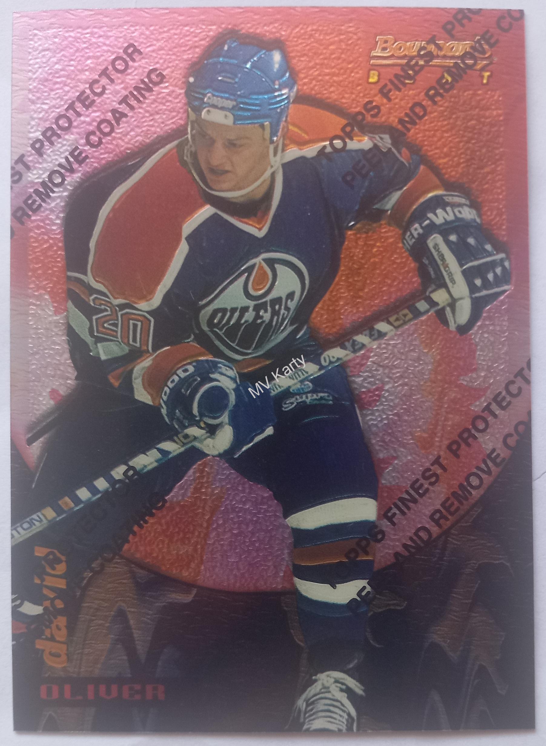 1994-95 Topps Finest - Bowman's Best Rookies #6 David Oliver