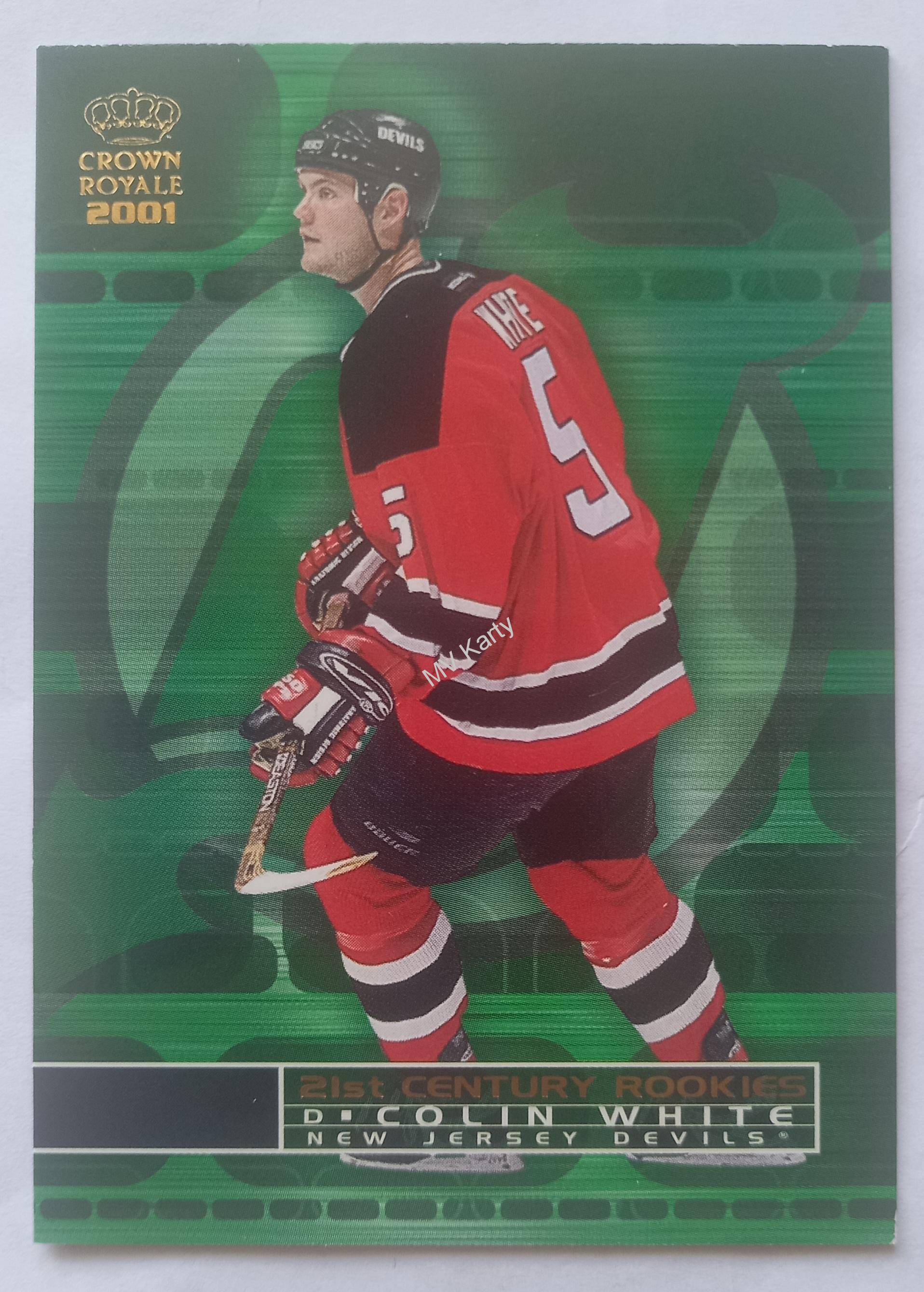 2000-01 Pacific Crown Royale - 21st Century Rookies #14 Colin White