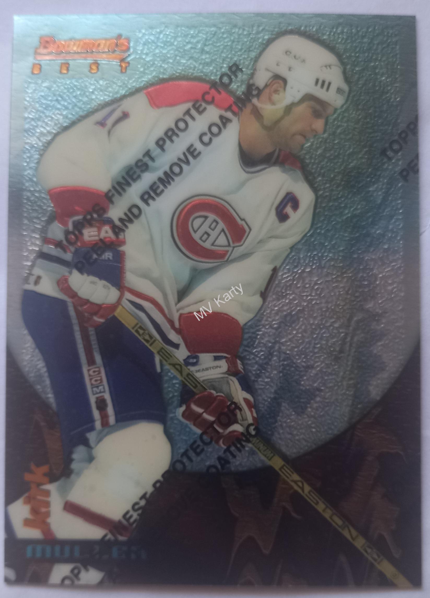 1994-95 Topps Finest - Bowman's Best Veterans #10 Kirk Muller
