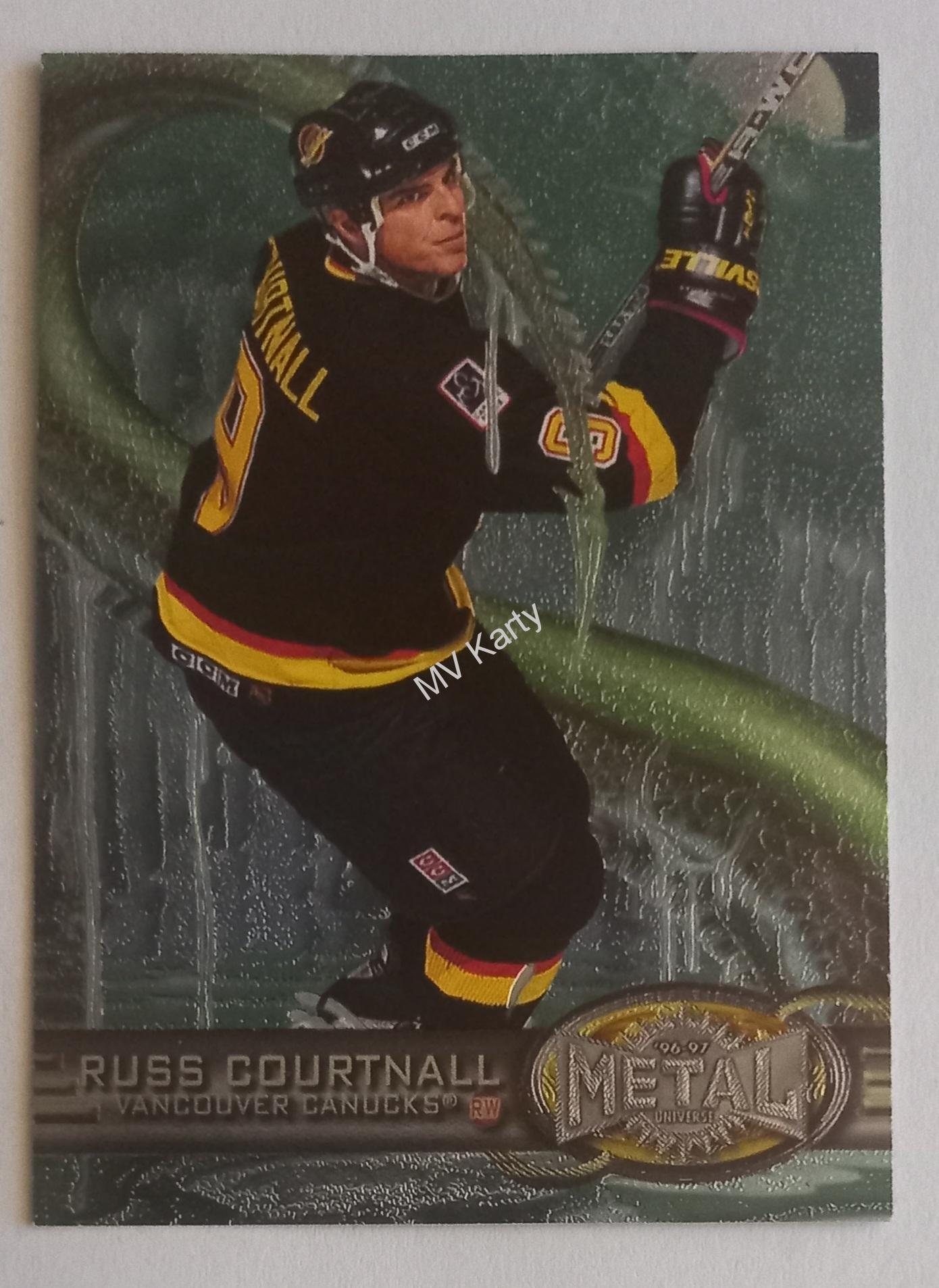 1996-97 Fleer Metal Universe #156 - Russ Courtnall