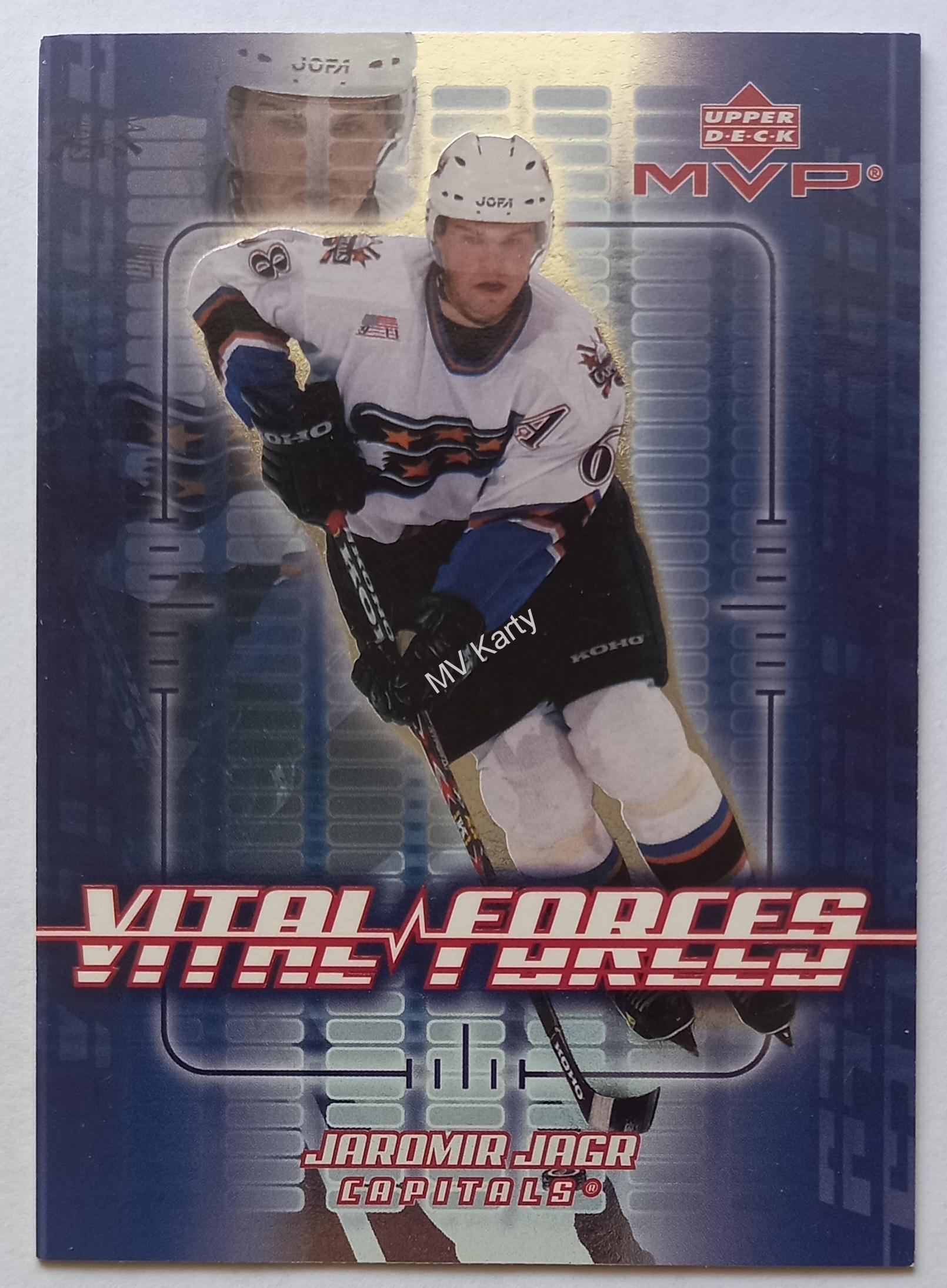 2002-03 Upper Deck MVP - Vital Forces #VF14 Jaromir Jagr