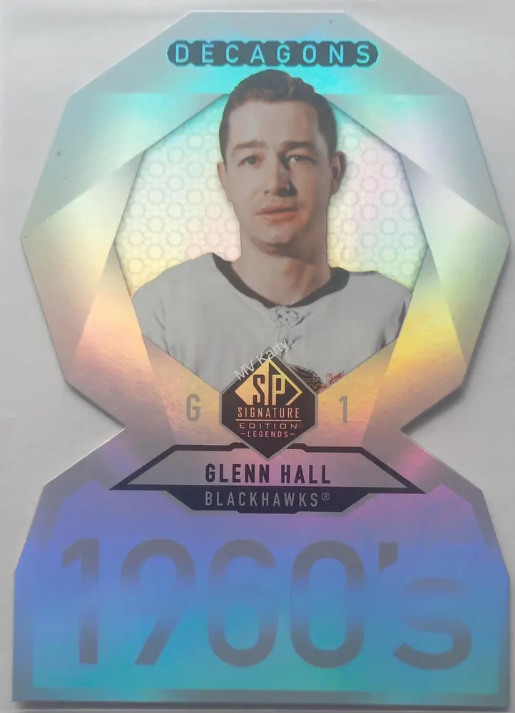 2020-21 Upper Deck SP Signature Edition Legends - Decagons #DC-9 Glenn Hall