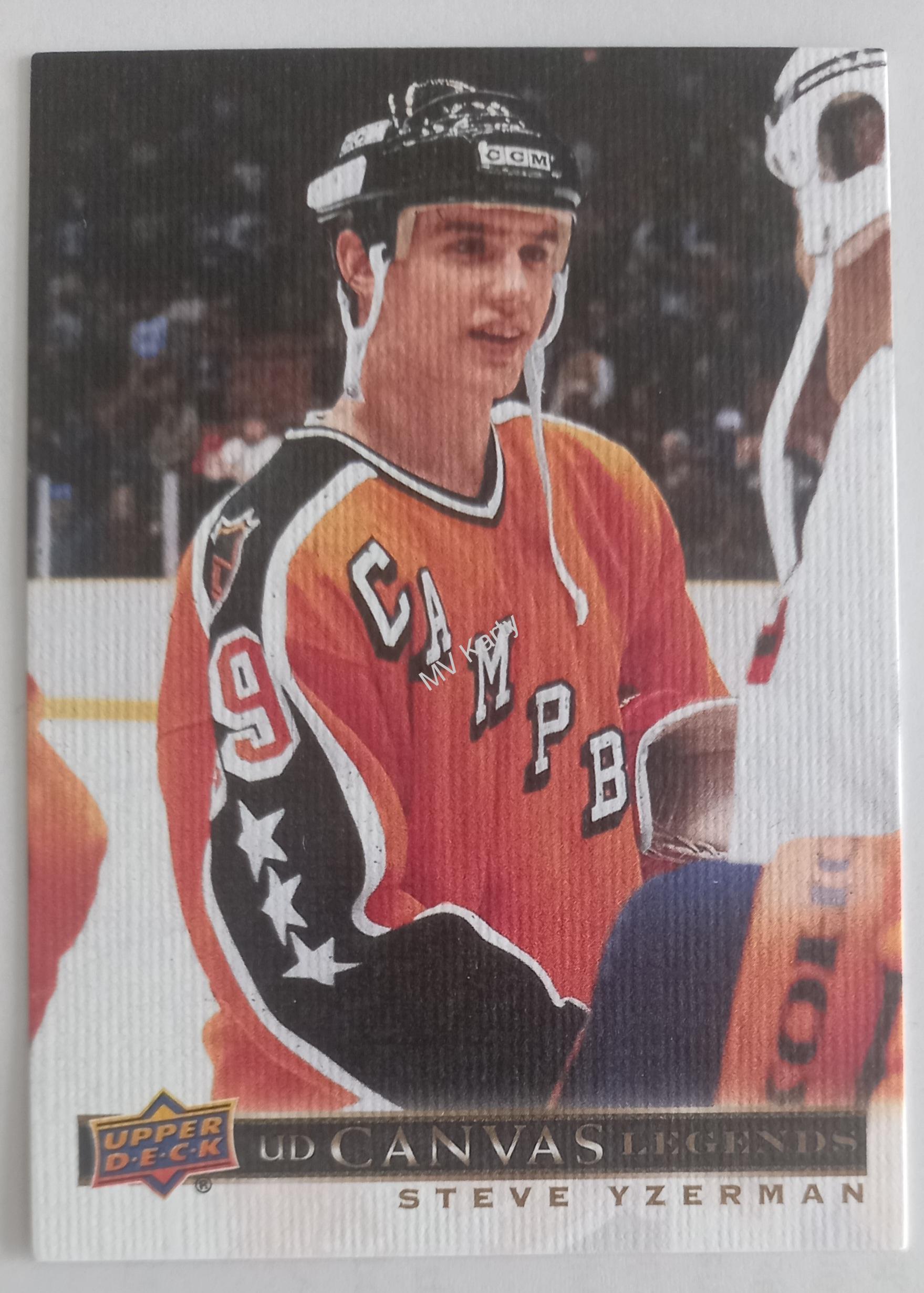 2020-21 Upper Deck SP Signature Edition Legends - UD Canvas Legends #C-18 Steve Yzerman