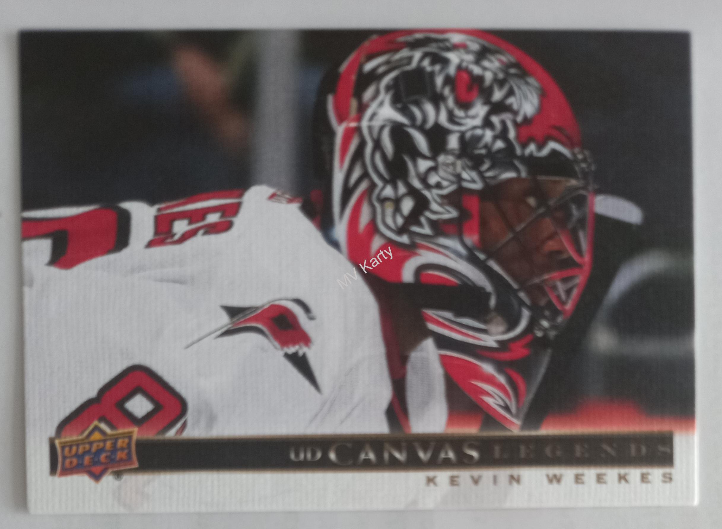 2020-21 Upper Deck SP Signature Edition Legends - UD Canvas Legends #C-52 Kevin Weekes