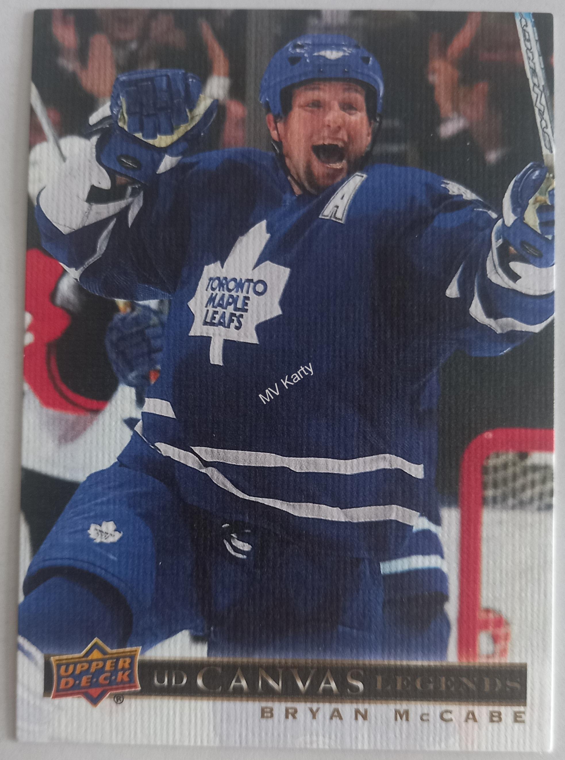 2020-21 Upper Deck SP Signature Edition Legends - UD Canvas Legends #C-10 Bryan McCabe
