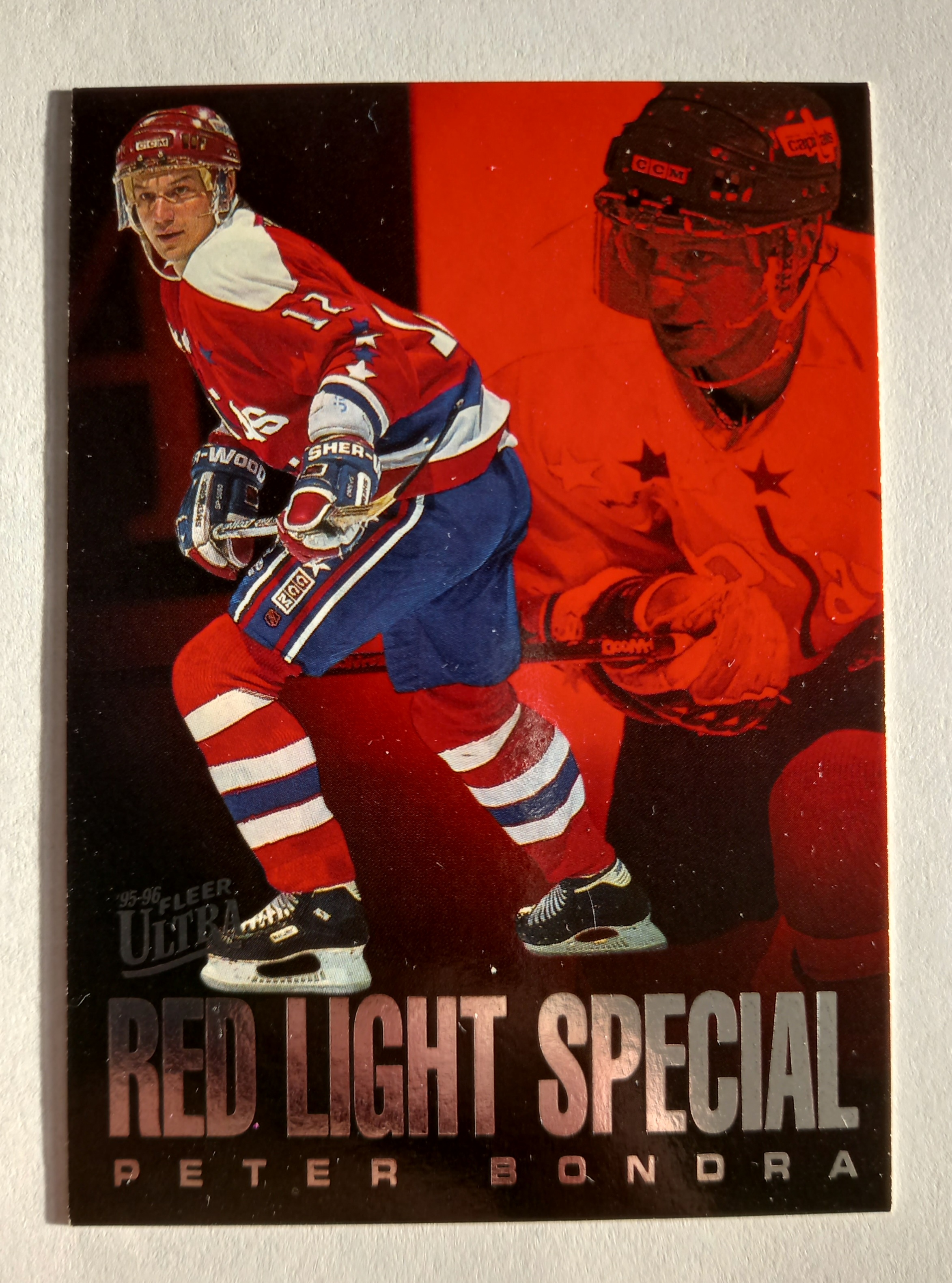 1995-96 Fleer Ultra - Red Light Specials #1 - Peter Bondra