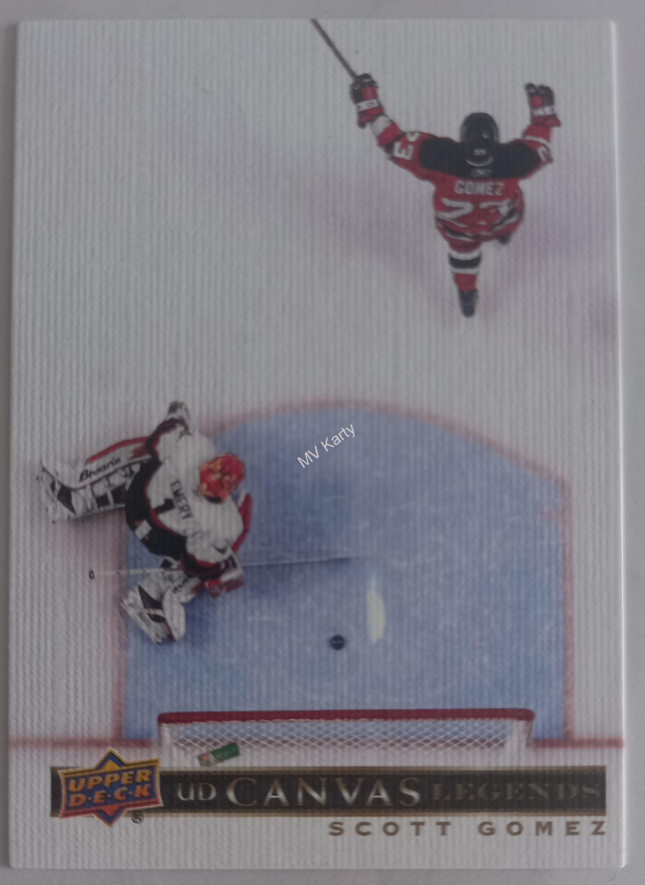 2020-21 Upper Deck SP Signature Edition Legends - UD Canvas Legends #C-23 Scott Gomez