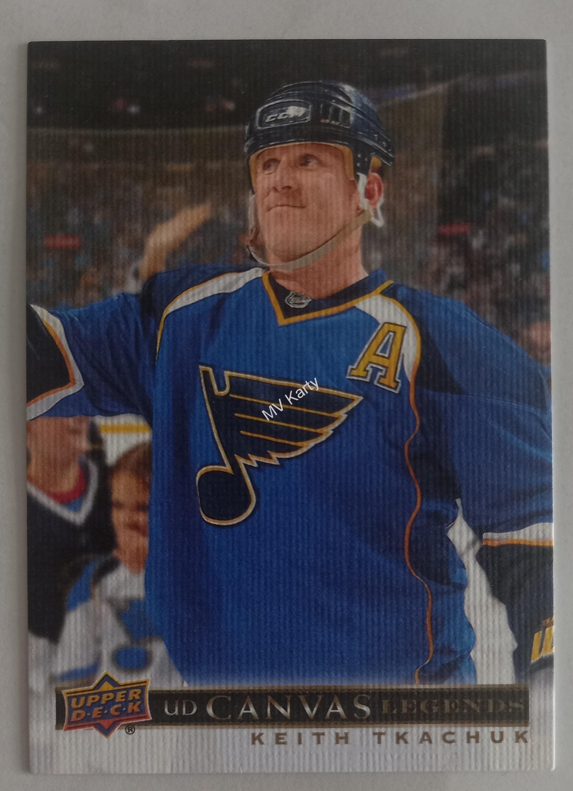 2020-21 Upper Deck SP Signature Edition Legends - UD Canvas Legends #C-40 Keith Tkachuk