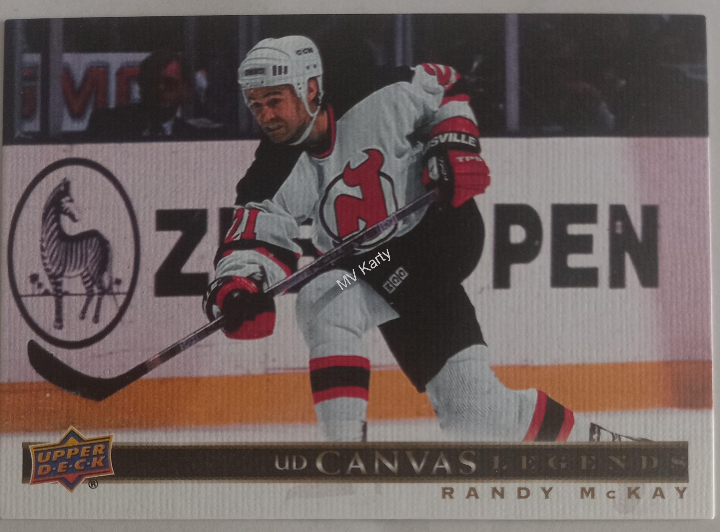 2020-21 Upper Deck SP Signature Edition Legends - UD Canvas Legends #C-33 Randy McKay