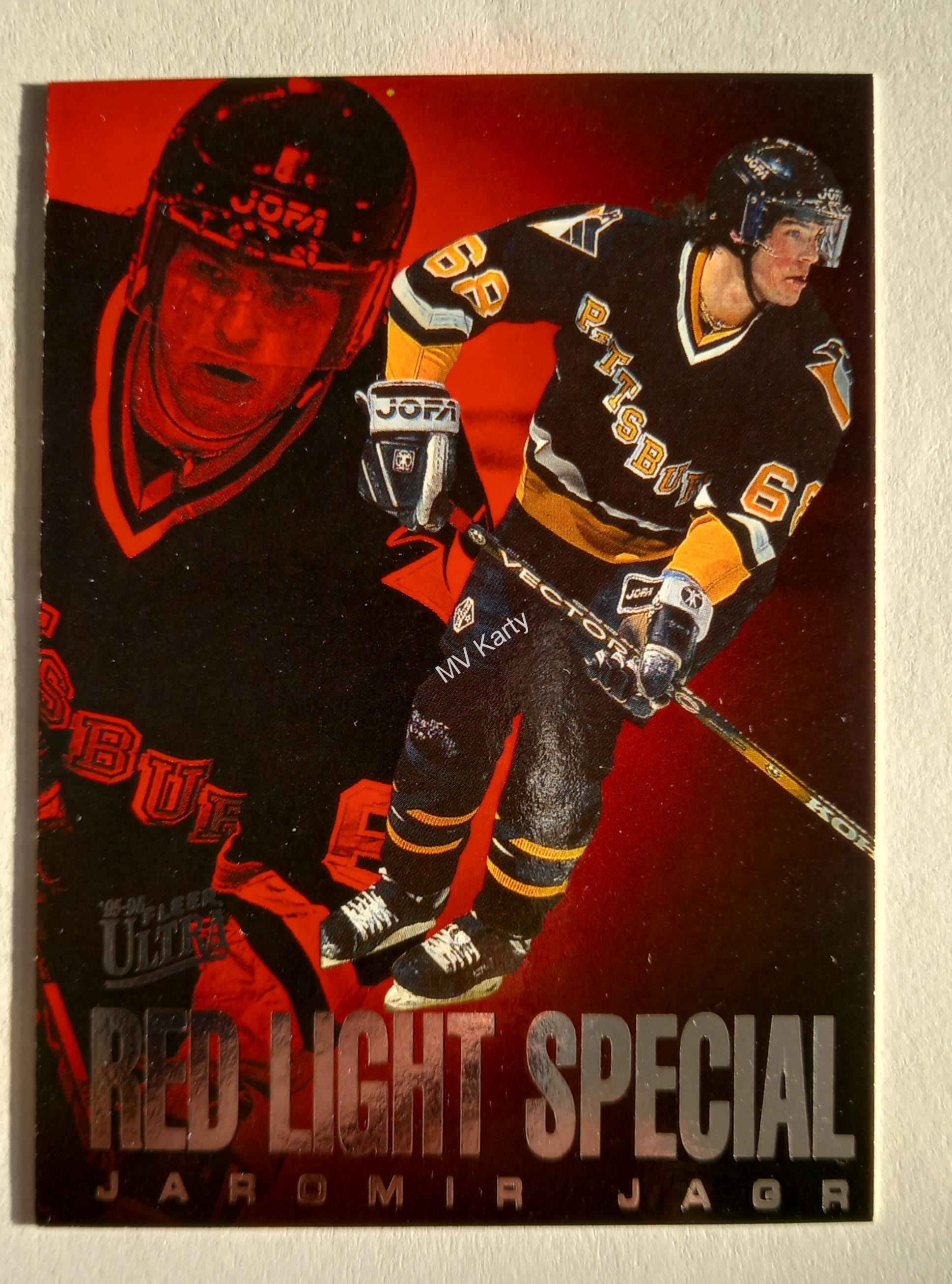 1995-96 Fleer Ultra - Red Light Specials #4 - Jaromír Jágr