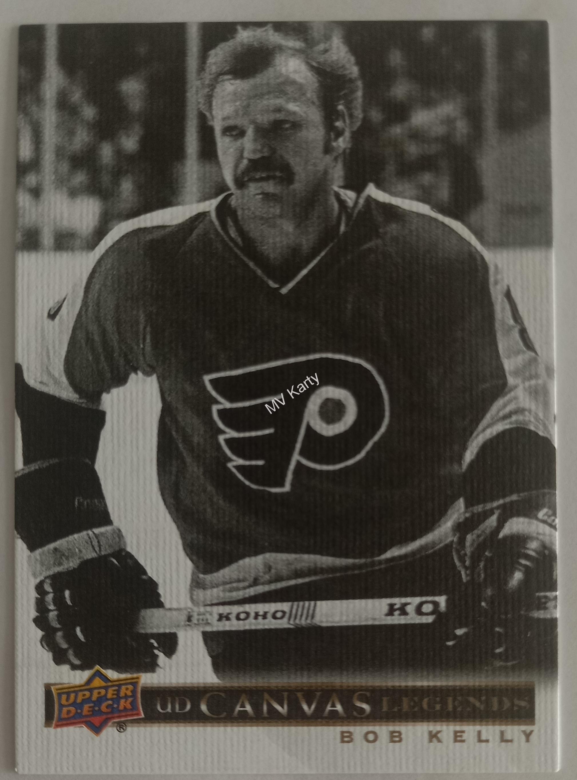 2020-21 Upper Deck SP Signature Edition Legends - UD Canvas Legends #C-34 Bob Kelly