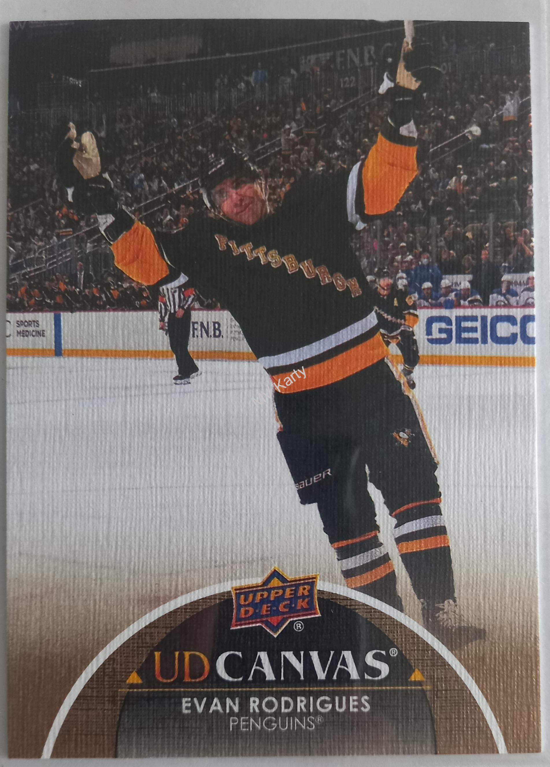 2021-22 Upper Deck Extended Series - UD Canvas #C332 Evan Rodrigues