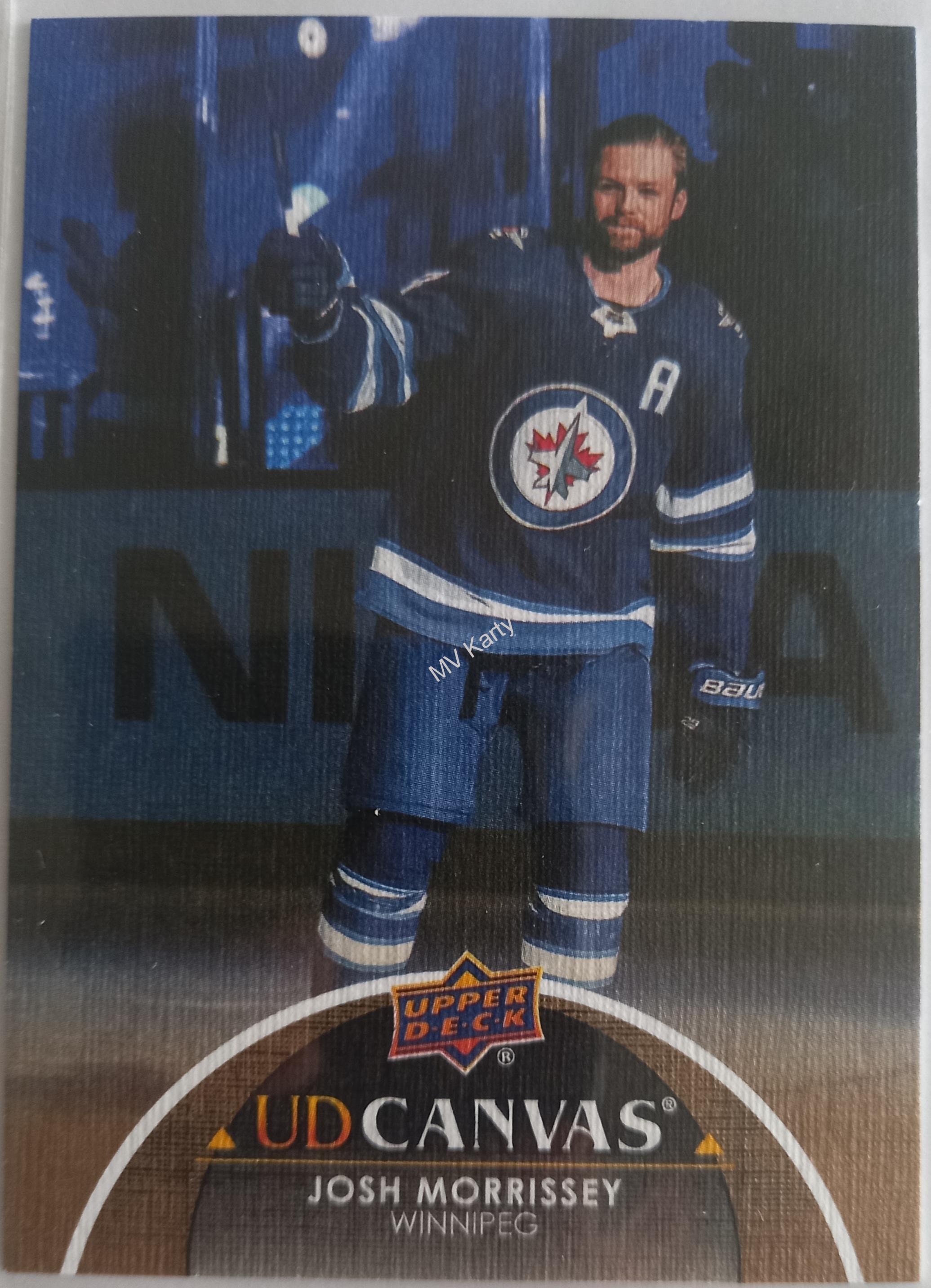 2021-22 Upper Deck Extended Series - UD Canvas #C358 Josh Morrissey