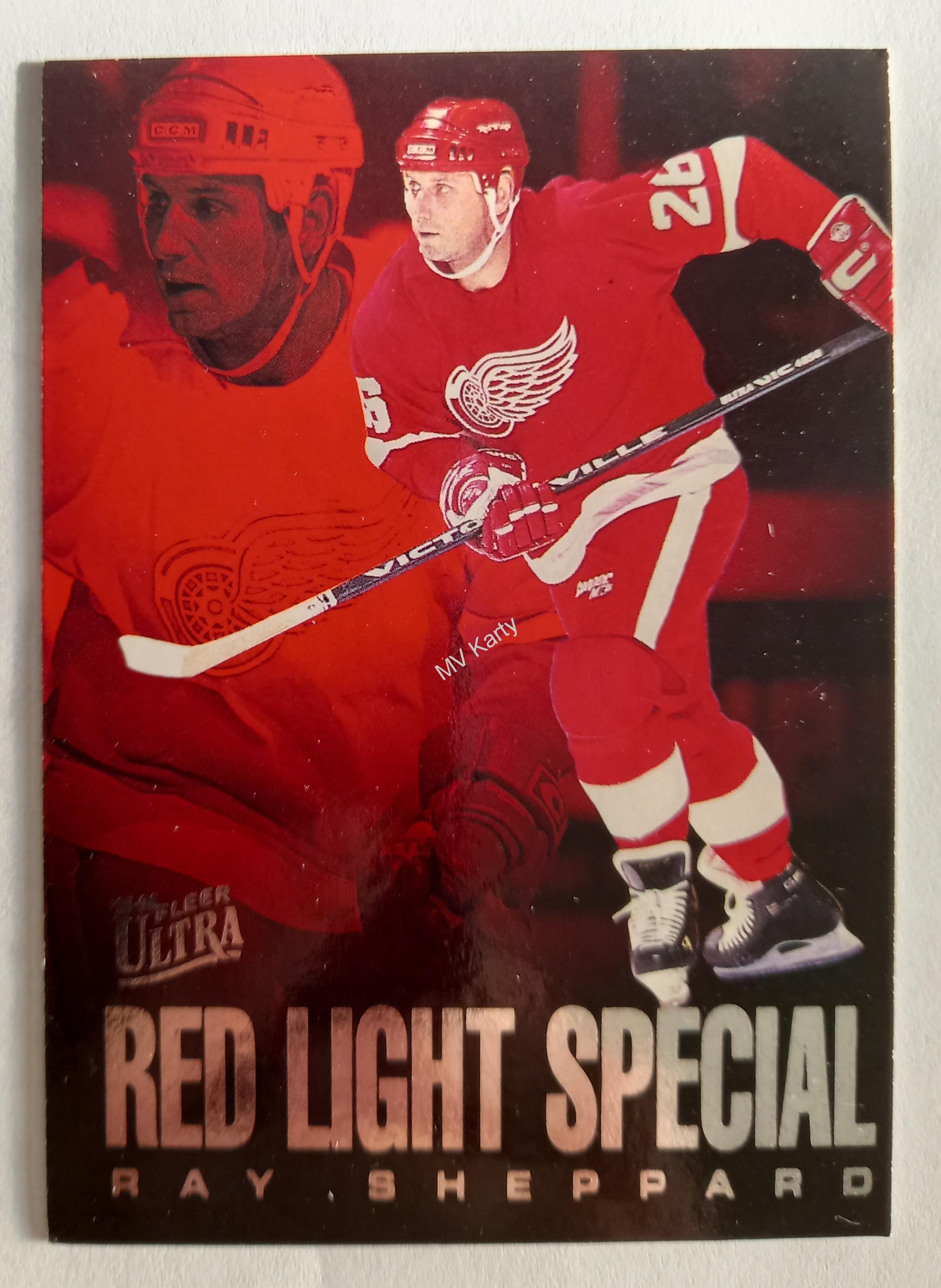 1995-96 Fleer Ultra - Red Light Specials #9 - Ray Sheppard