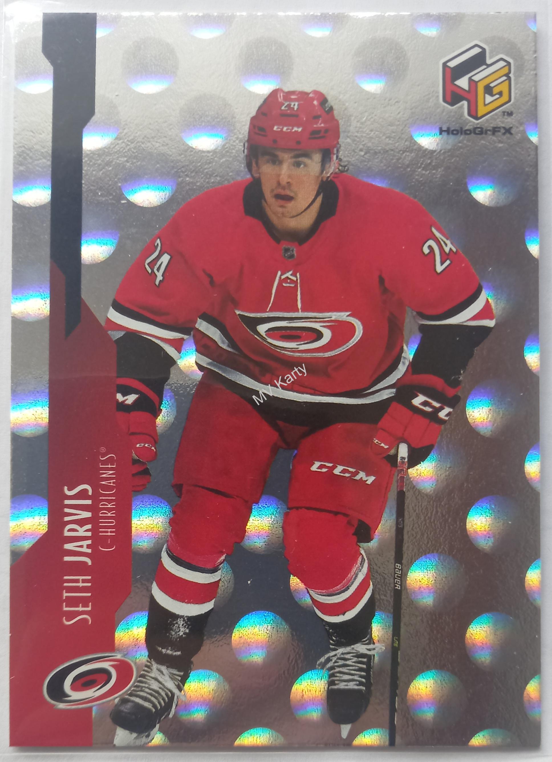 2021-22 Upper Deck Extended Series - HoloGrFX Rookies #HG-9 Seth Jarvis