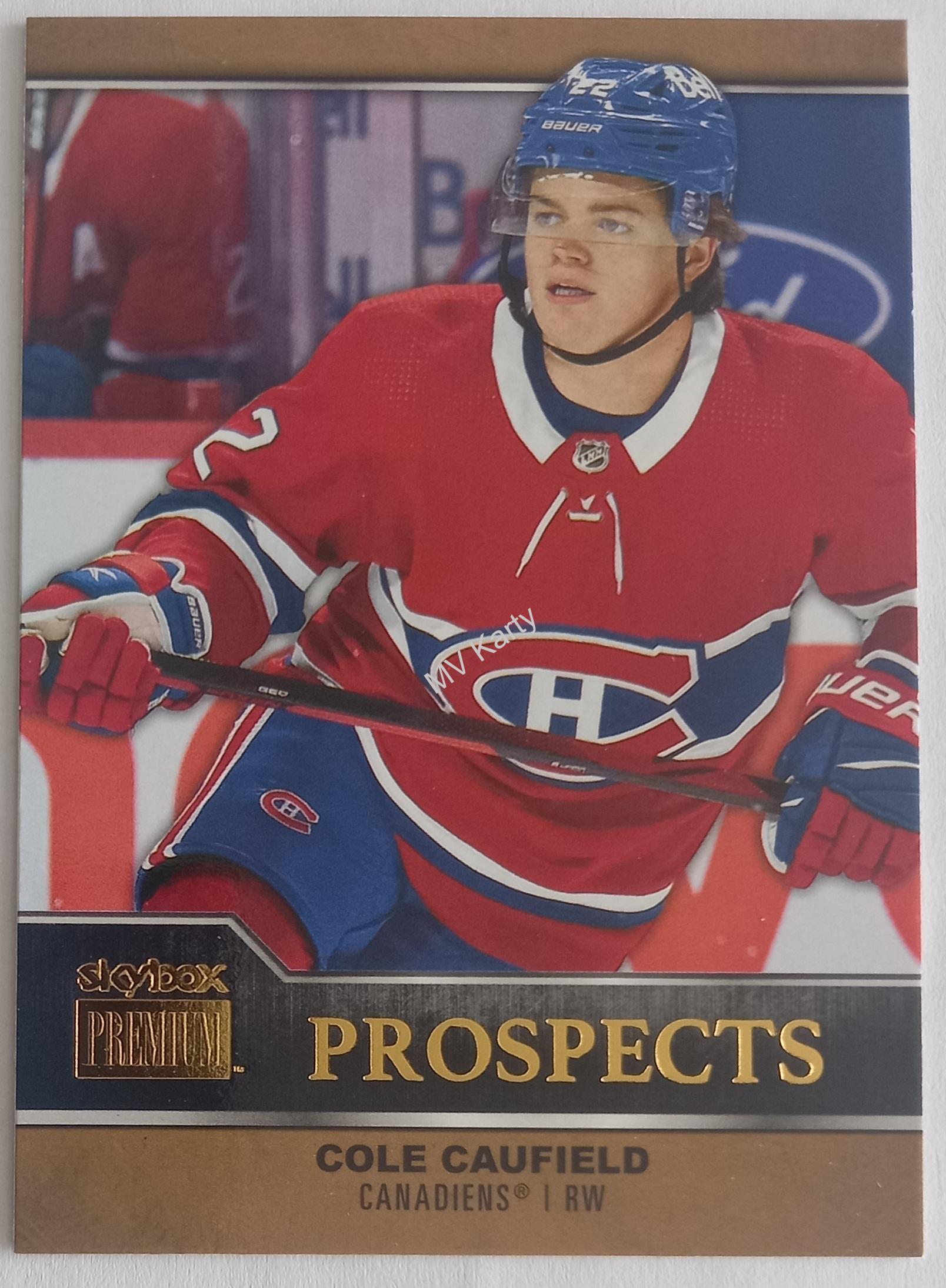 2021-22 Skybox Metal Universe - Premium Prospects #PP-1 Cole Caufield