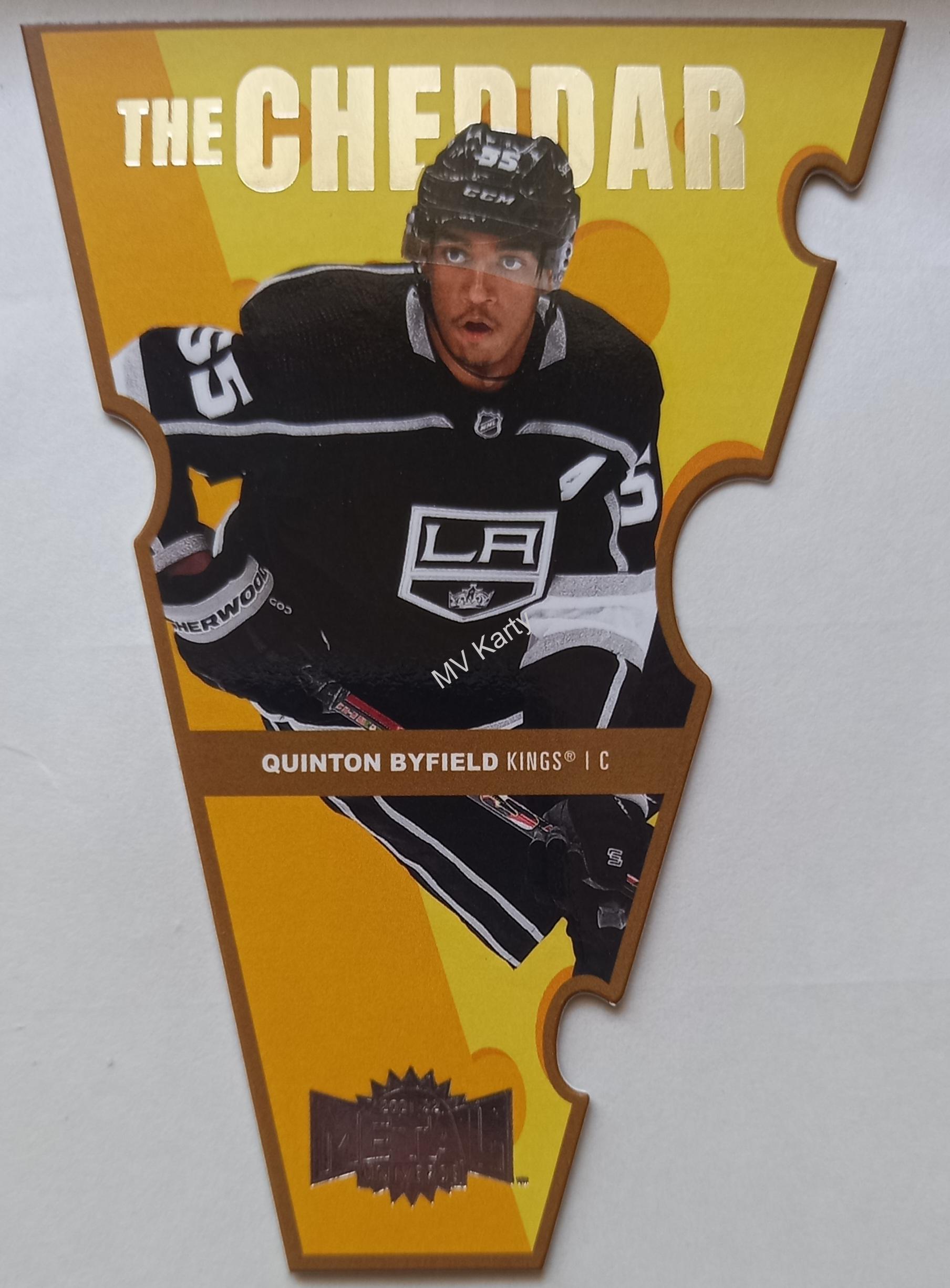 2021-22 Skybox Metal Universe - The Cheddar #TC-23 Quinton Byfield