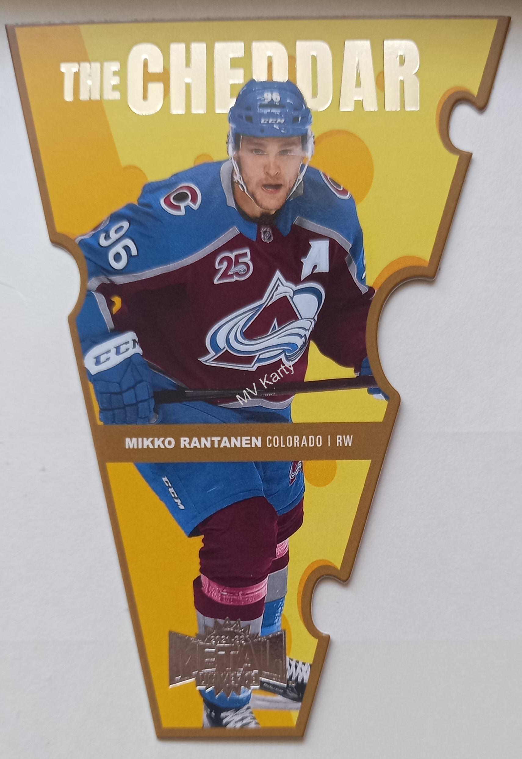 2021-22 Skybox Metal Universe - The Cheddar #TC-27 Mikko Rantanen