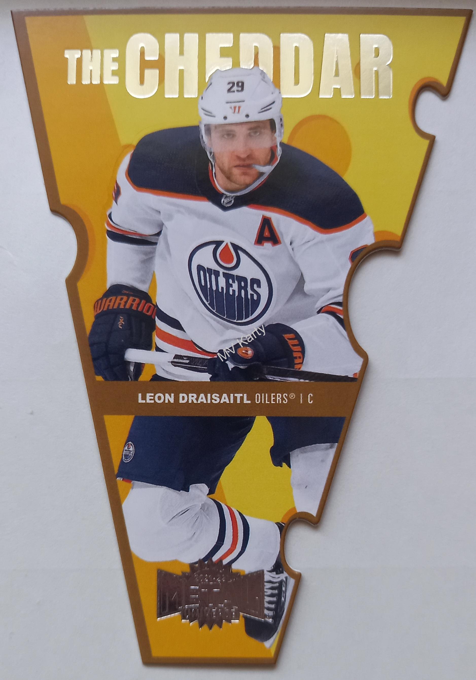 2021-22 Skybox Metal Universe - The Cheddar #TC-5 Leon Draisaitl