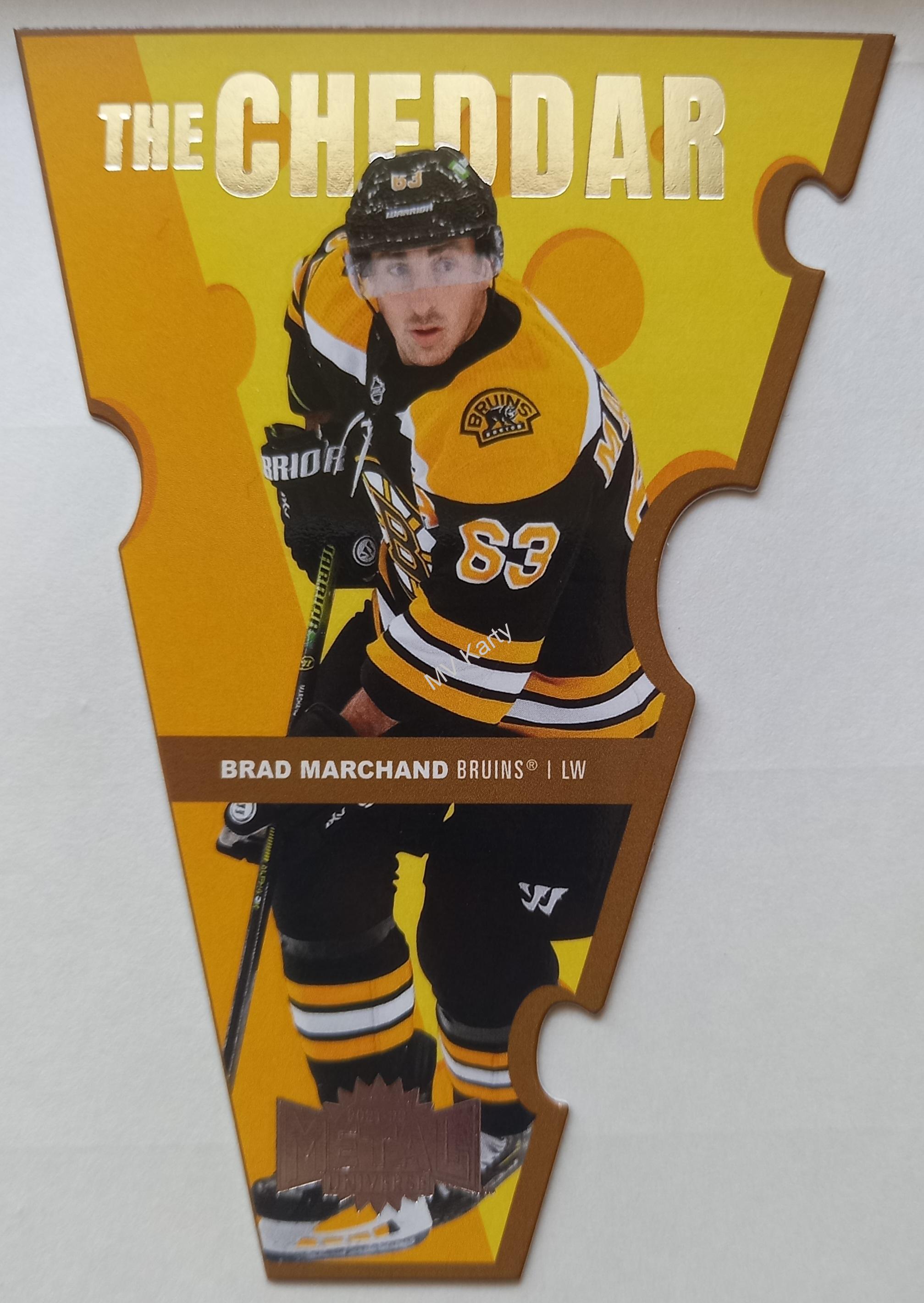 2021-22 Skybox Metal Universe - The Cheddar #TC-12 Brad Marchand