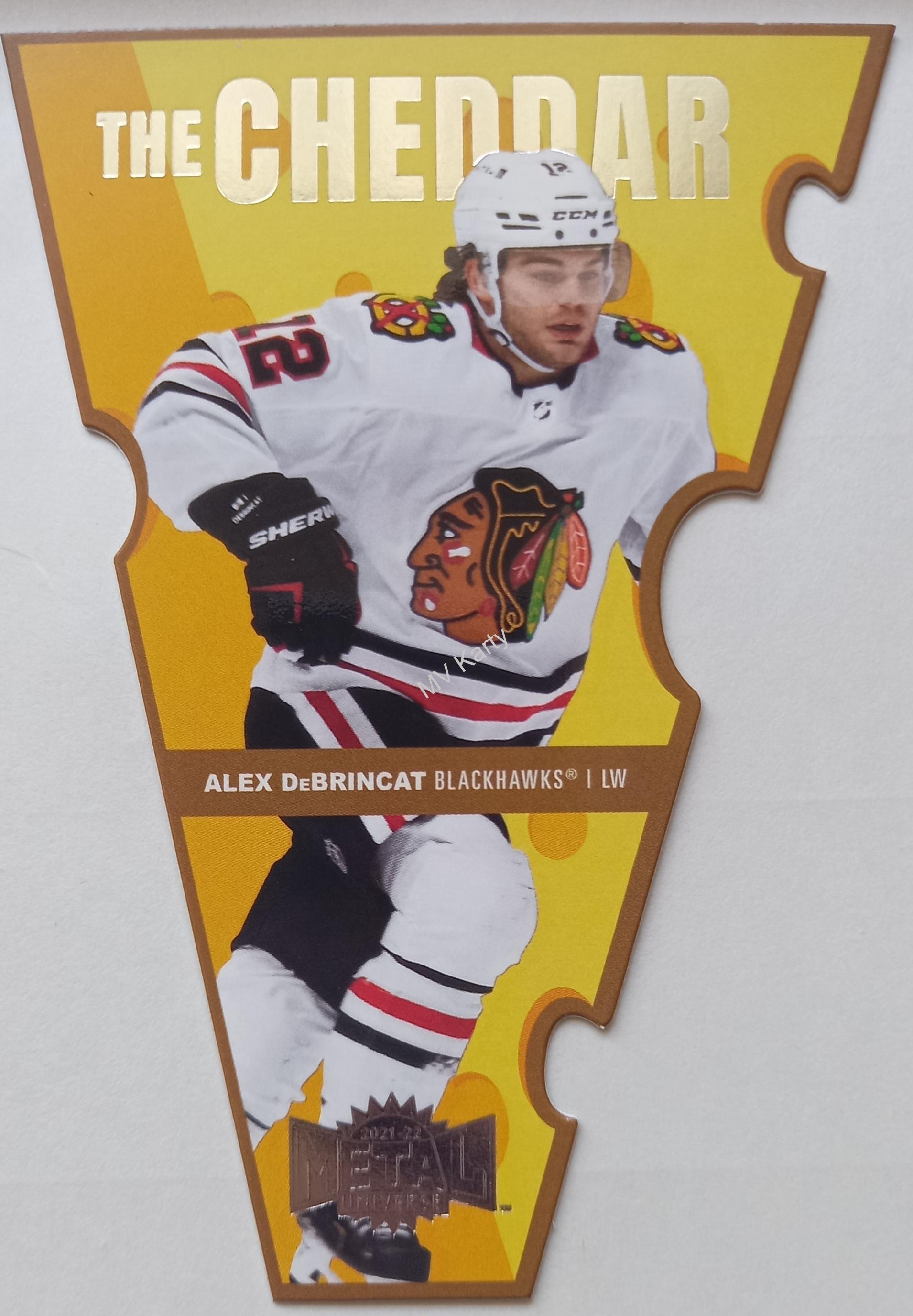 2021-22 Skybox Metal Universe - The Cheddar #TC-15 Alex DeBrincat