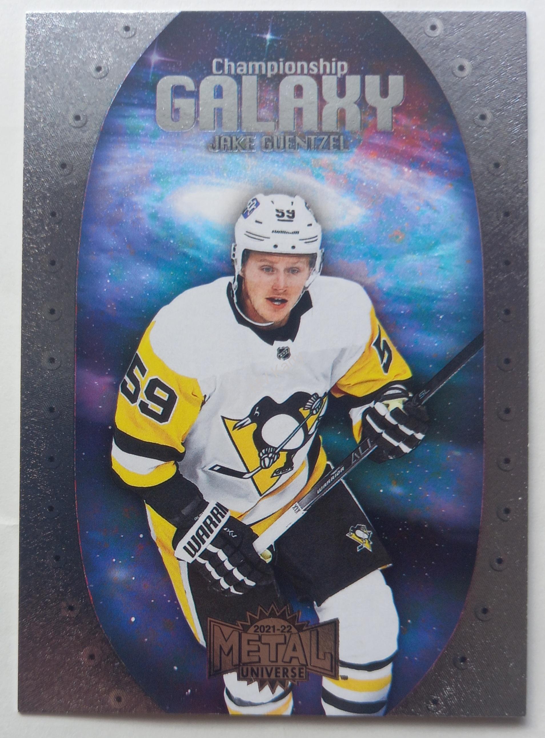 2021-22 Skybox Metal Universe - Championship Galaxy #CG-6 Jake Guentzel