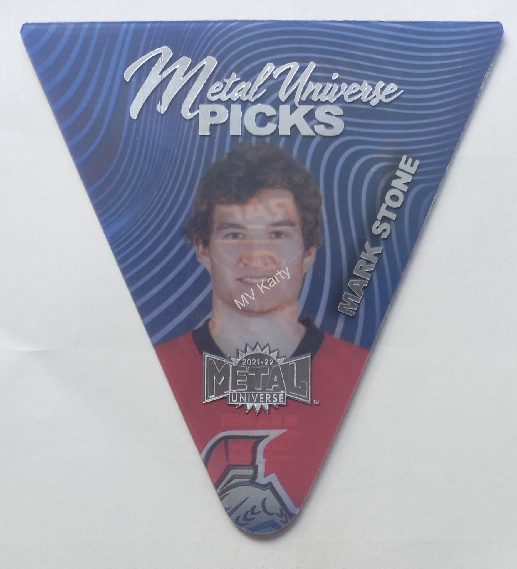 2021-22 Skybox Metal Universe - Picks Acetate #P-8 Mark Stone