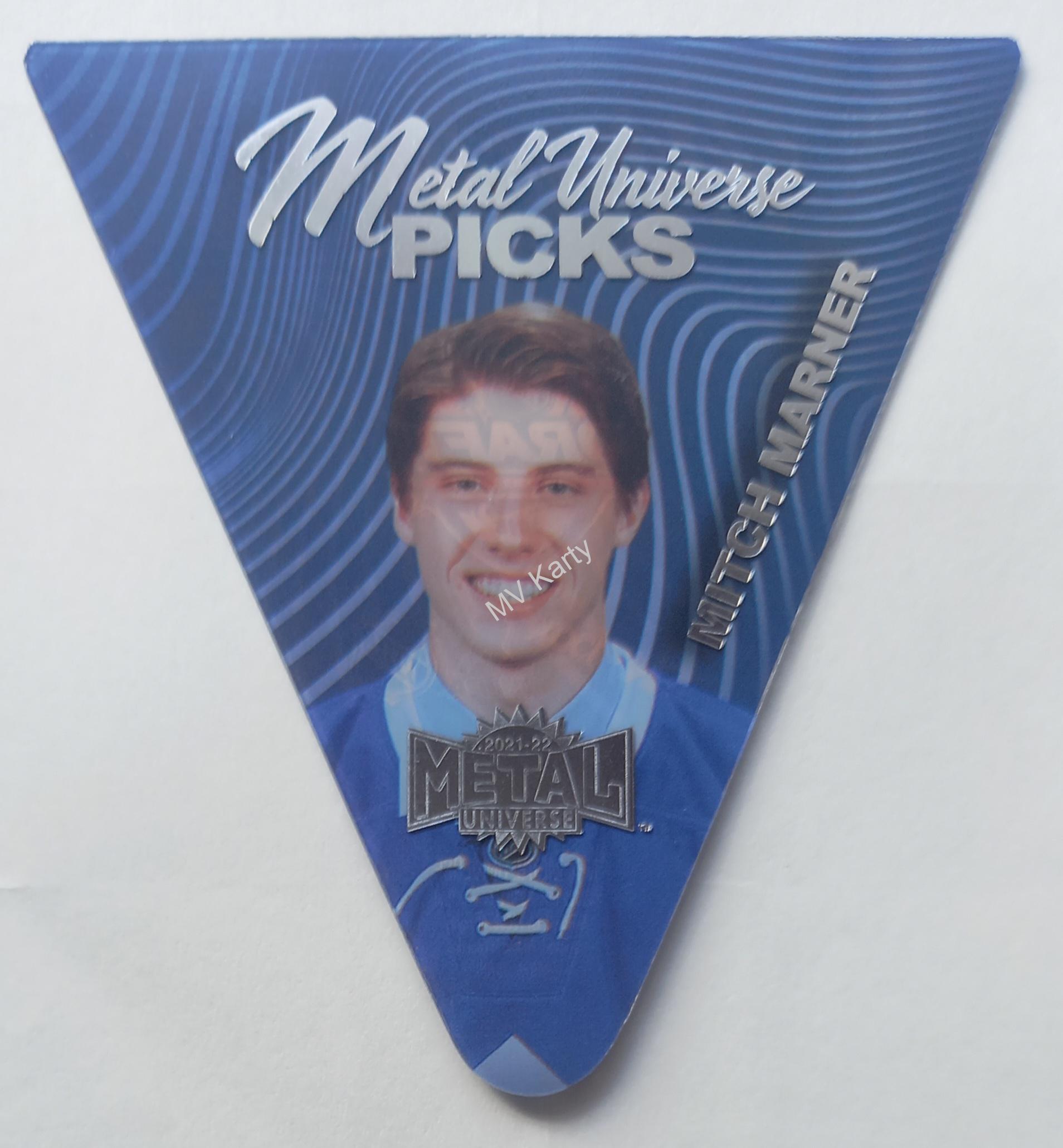 2021-22 Skybox Metal Universe - Picks Acetate #P-18 Mitch Marner