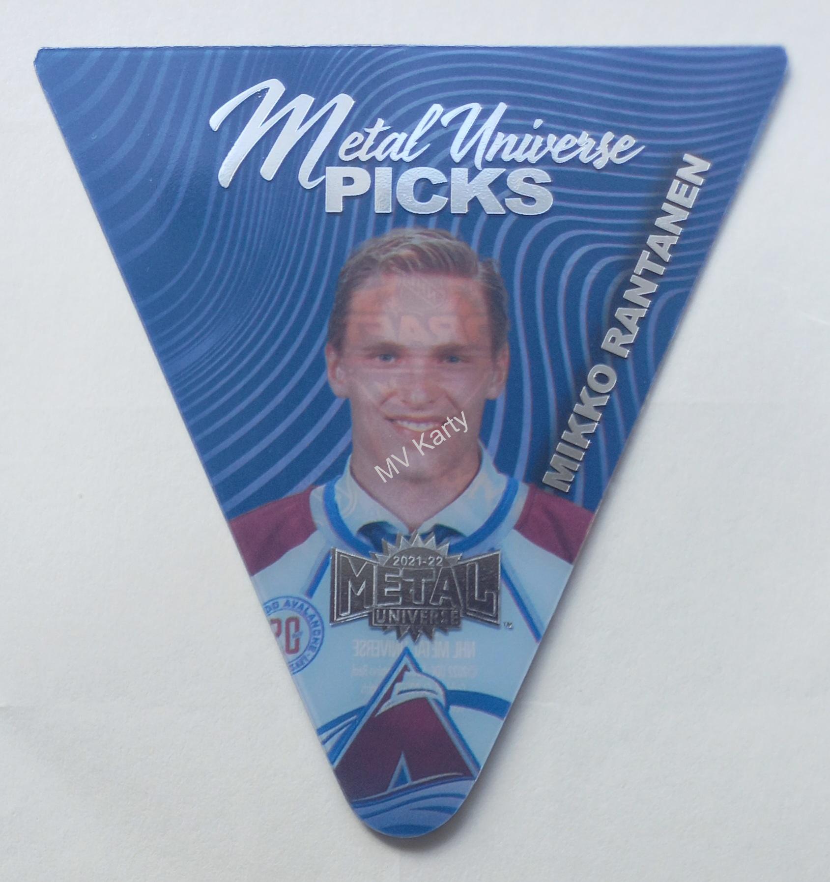 2021-22 Skybox Metal Universe - Picks Acetate #P-17 Mikko Rantanen