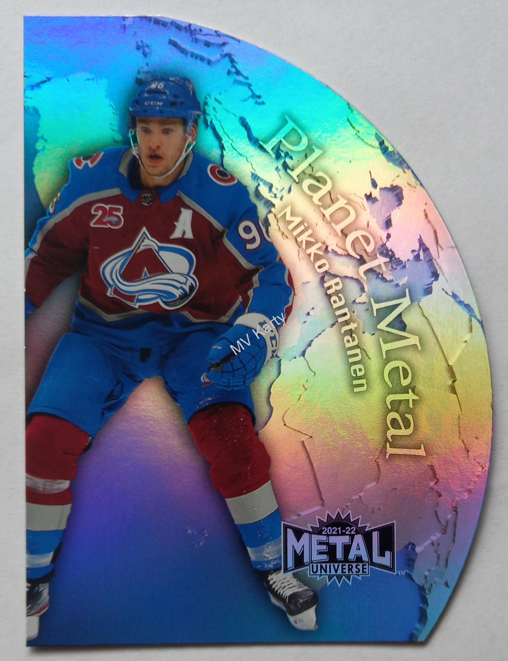 2021-22 Skybox Metal Universe - Planet Metal #PM-19 Mikko Rantanen