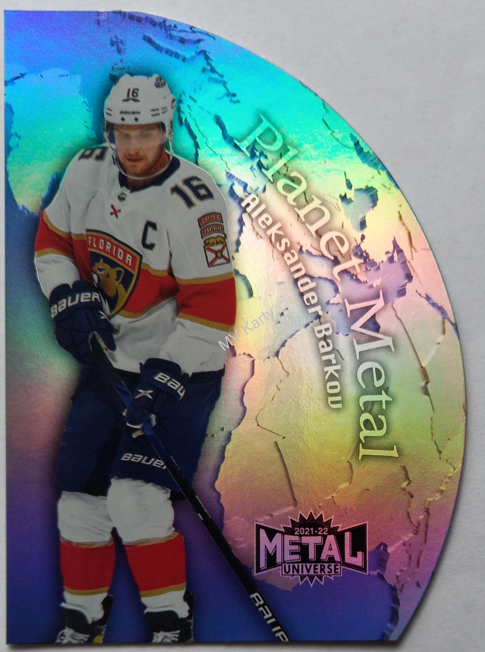 2021-22 Skybox Metal Universe - Planet Metal #PM-23 Aleksander Barkov