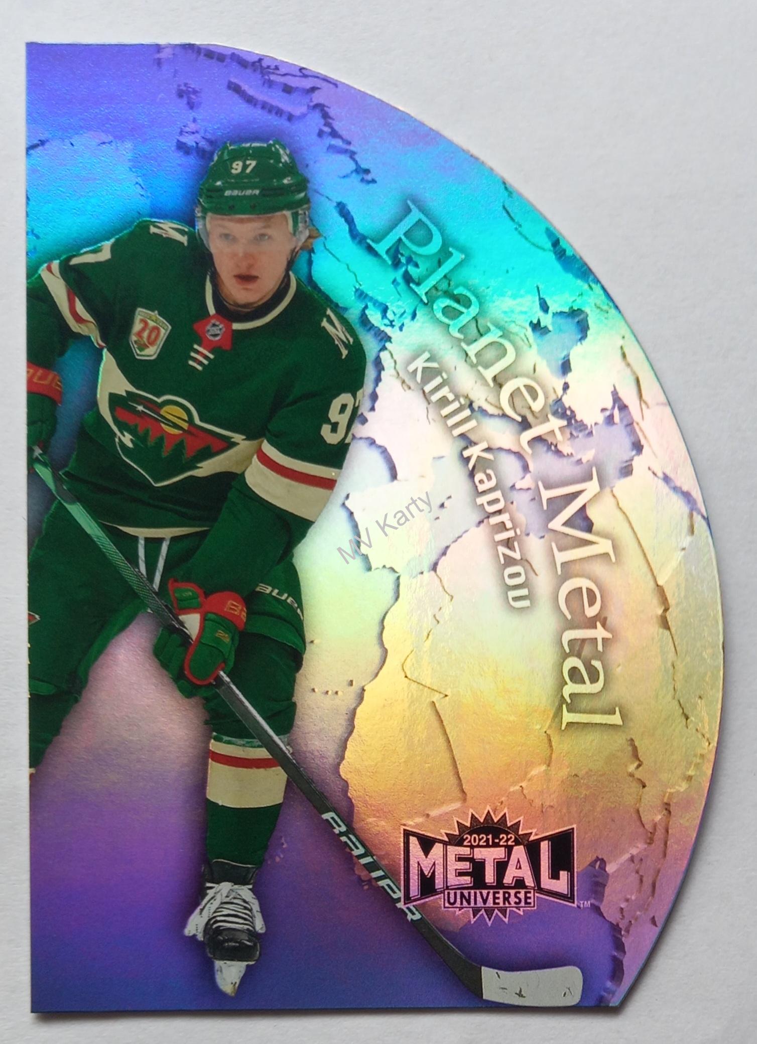2021-22 Skybox Metal Universe - Planet Metal #PM-8 Kirill Kaprizov