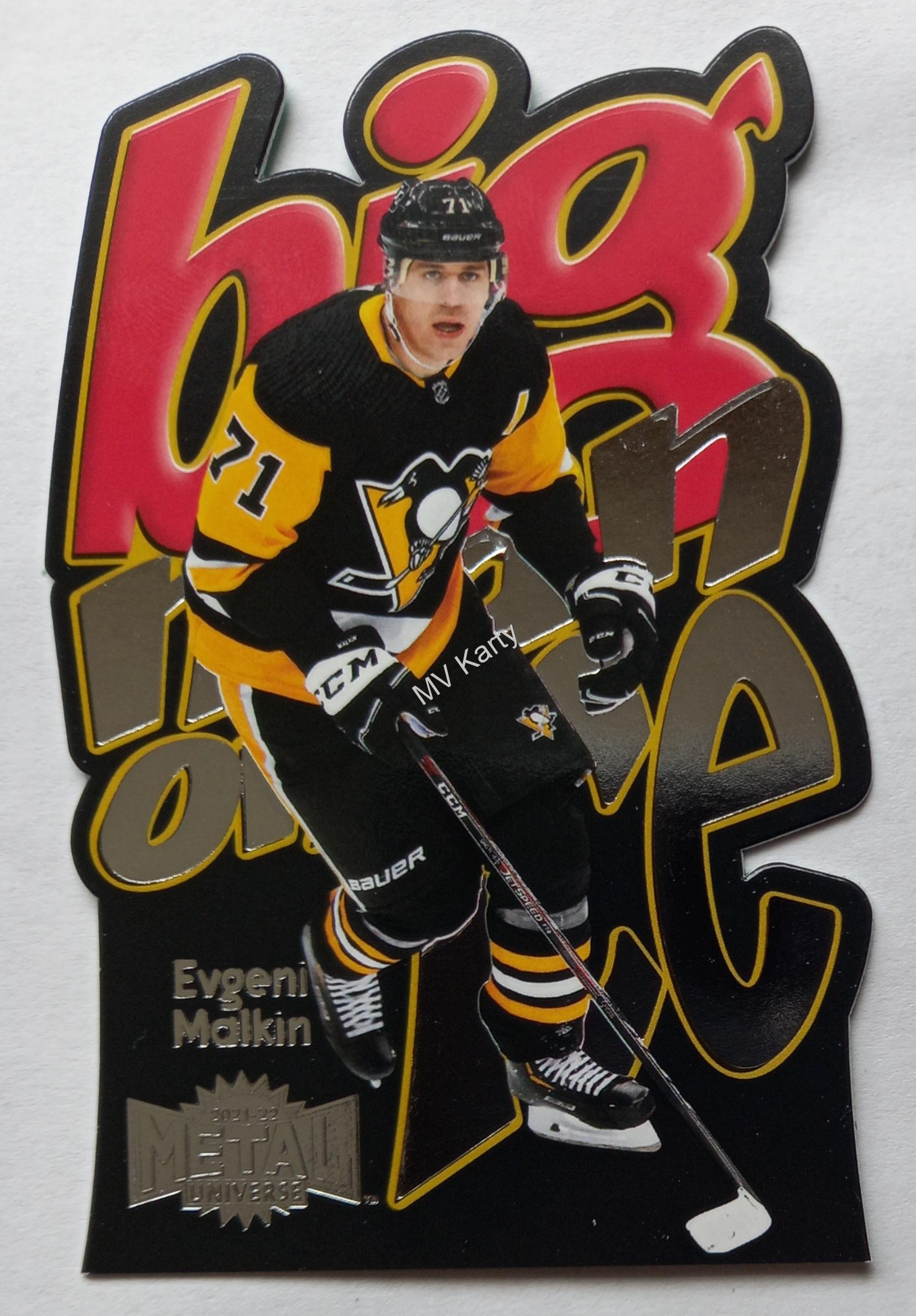 2021-22 Skybox Metal Universe - Big Man on Ice #BM-34 Evgeni Malkin