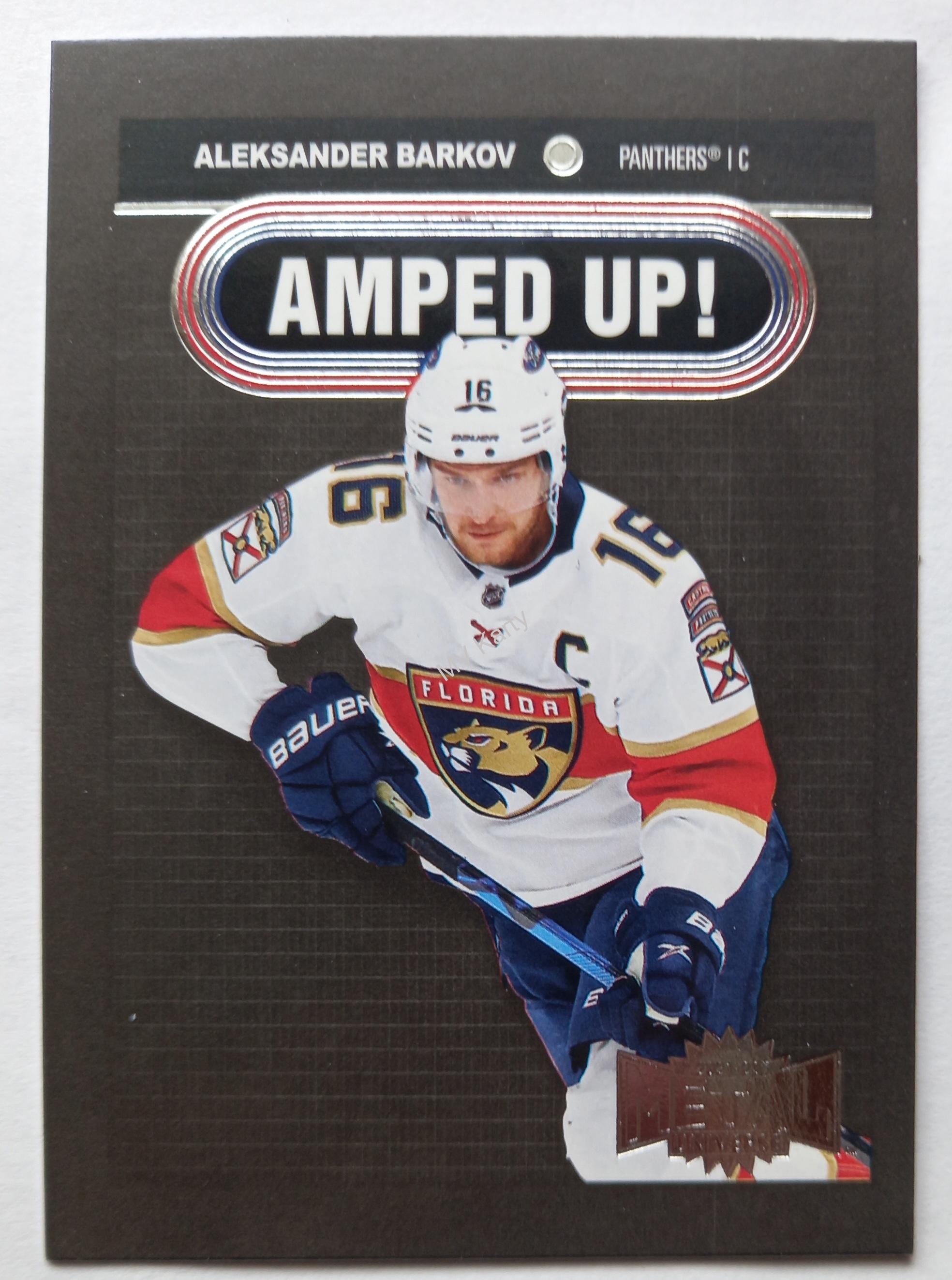 2021-22 Skybox Metal Universe - Amped Up #AU-9 Aleksander Barkov