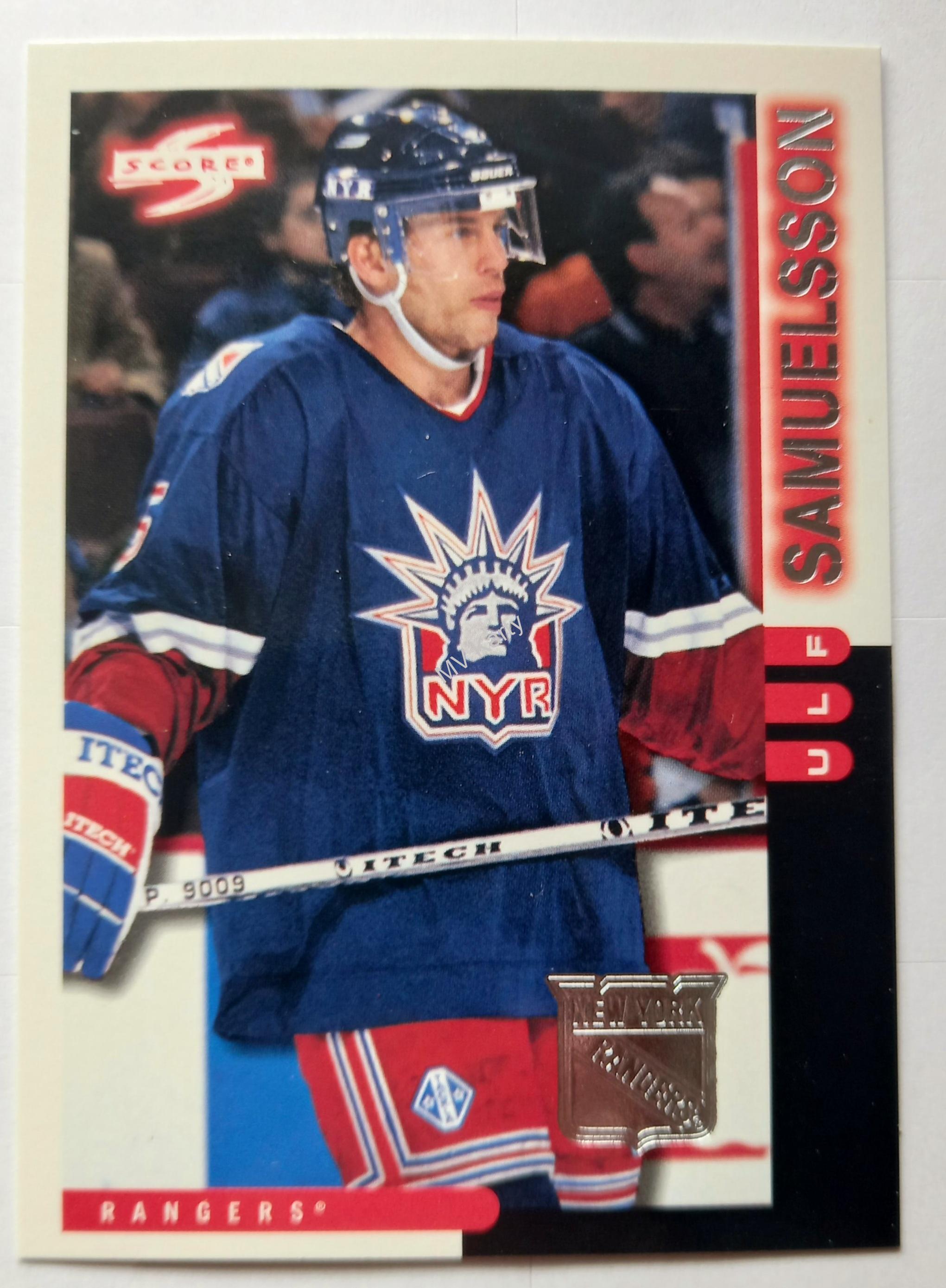 1997-98 Score Team Collection - New York Rangers #15 Ulf Samuelsson