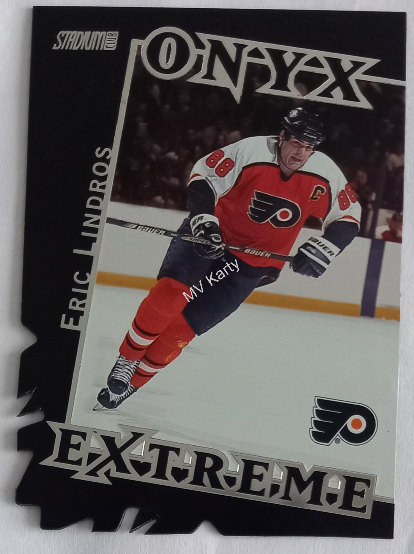 1999-00 Topps Stadium Club - Onyx Extreme - Die-Cut #OE4 Eric Lindros
