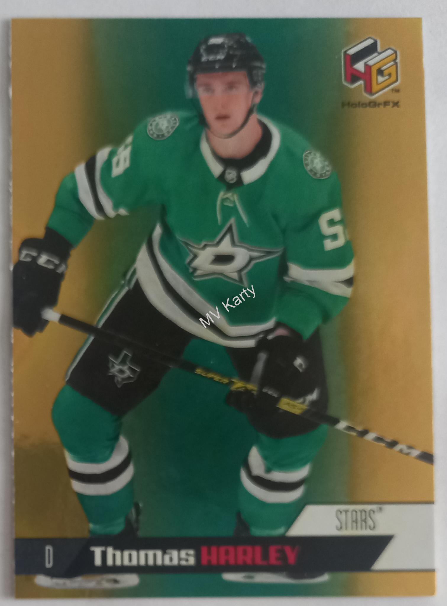 2020-21 Upper Deck Extended Series - HoloGrFX Rookies - Gold #HG-6 Thomas Harley
