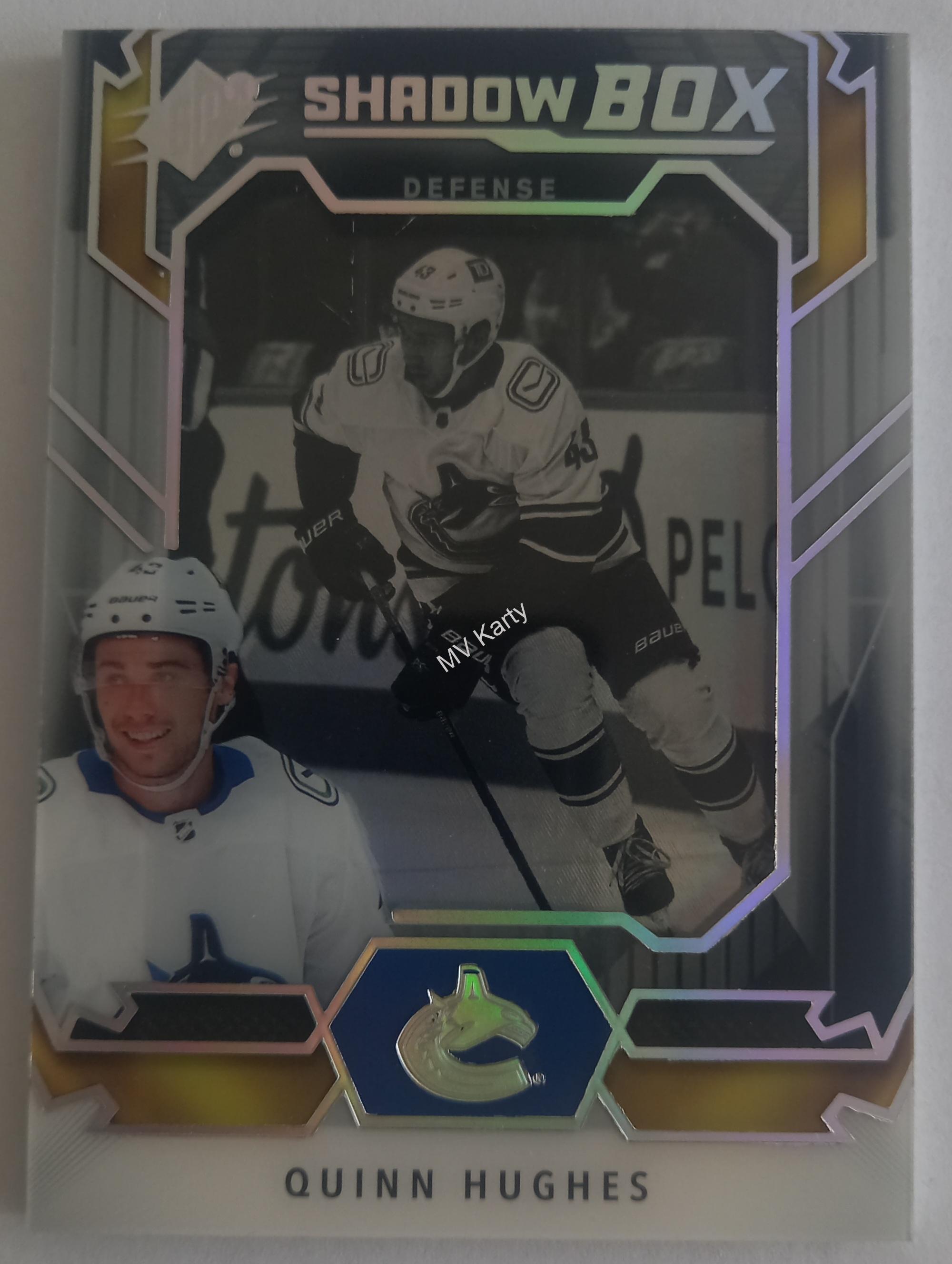 2021-22 SPx - Shadow Box #SB-28 Quinn Hughes