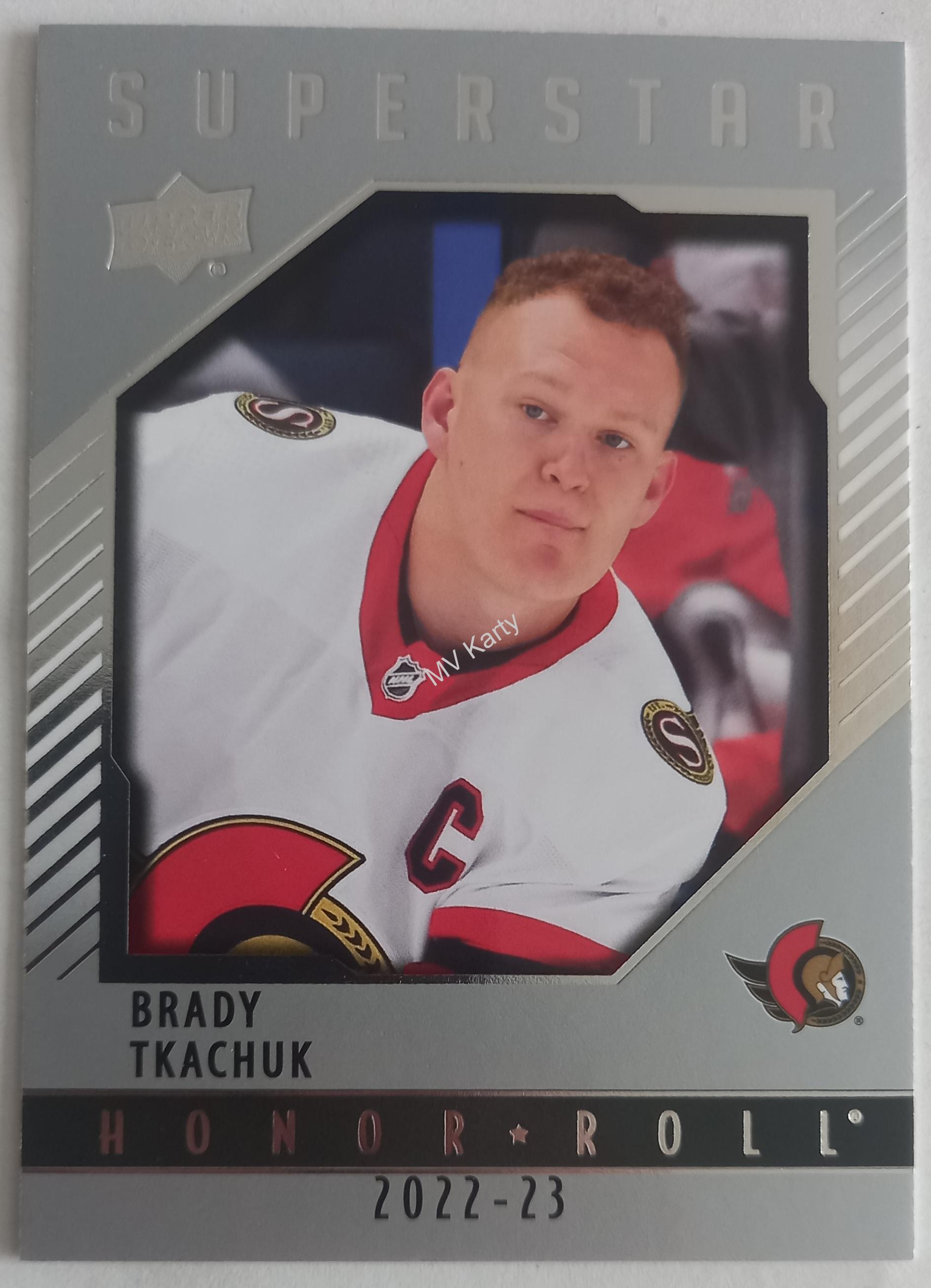 2022-23 Upper Deck Series 1 - Honor Roll #HR-25 Brady Tkachuk