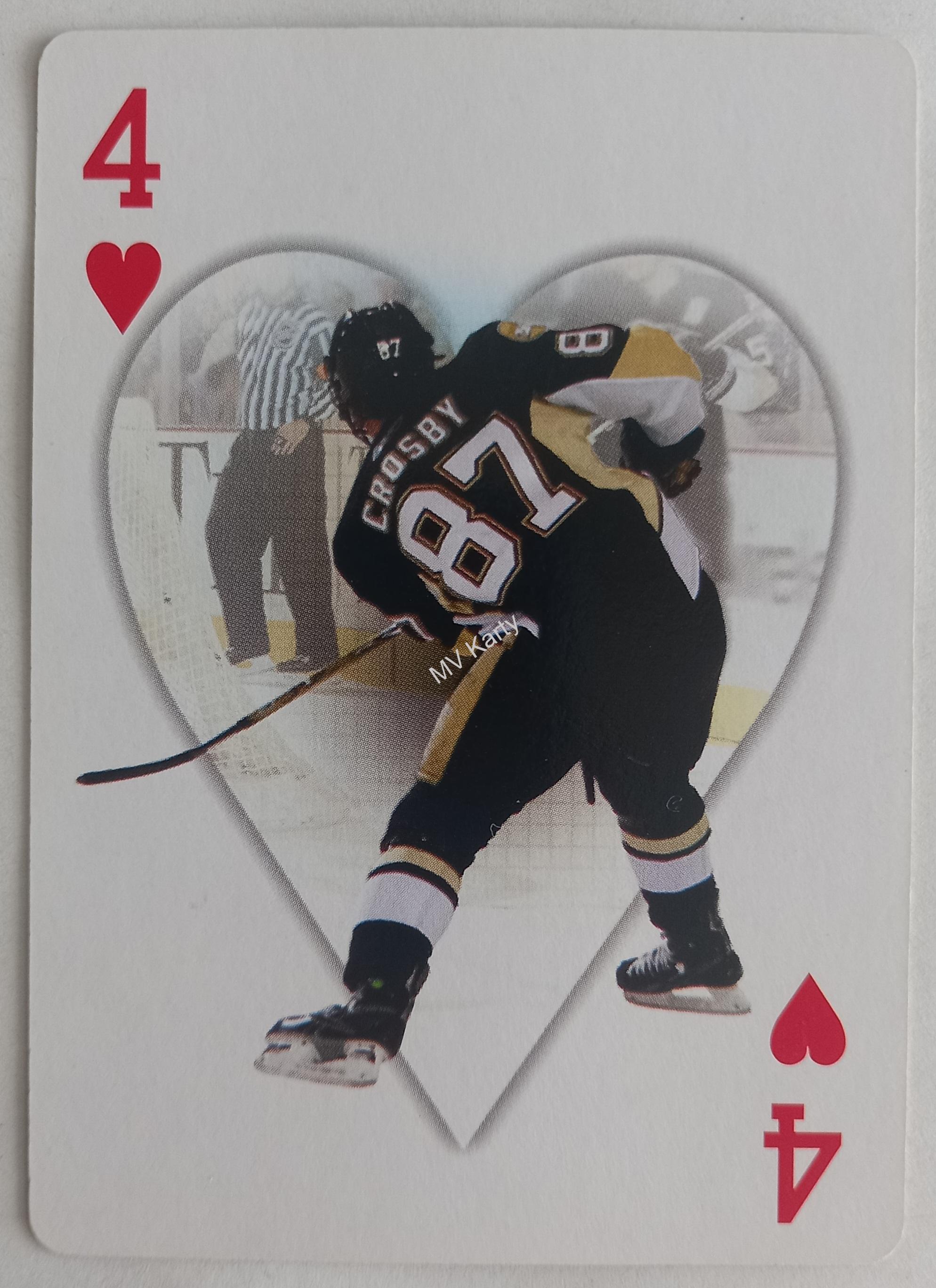 Sidney Crosby - Pittsburgh Penguins hrací karta č.3