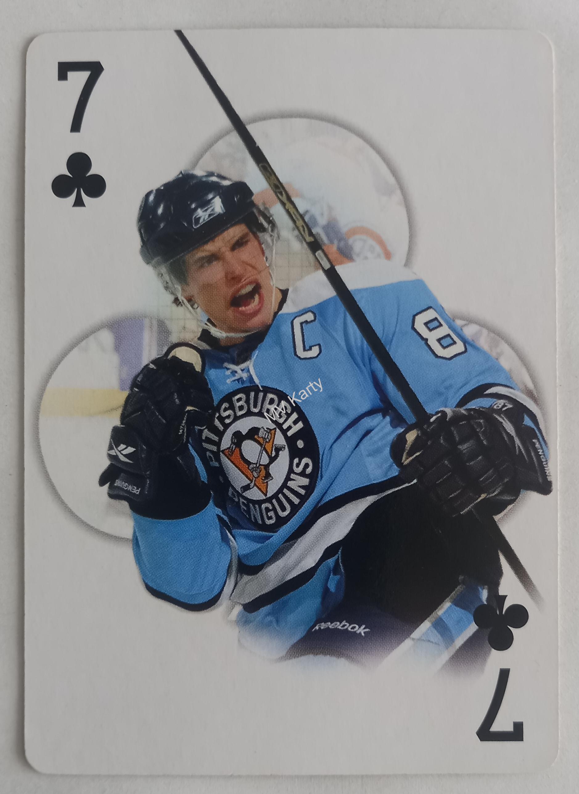 Sidney Crosby - Pittsburgh Penguins hrací karta č.6