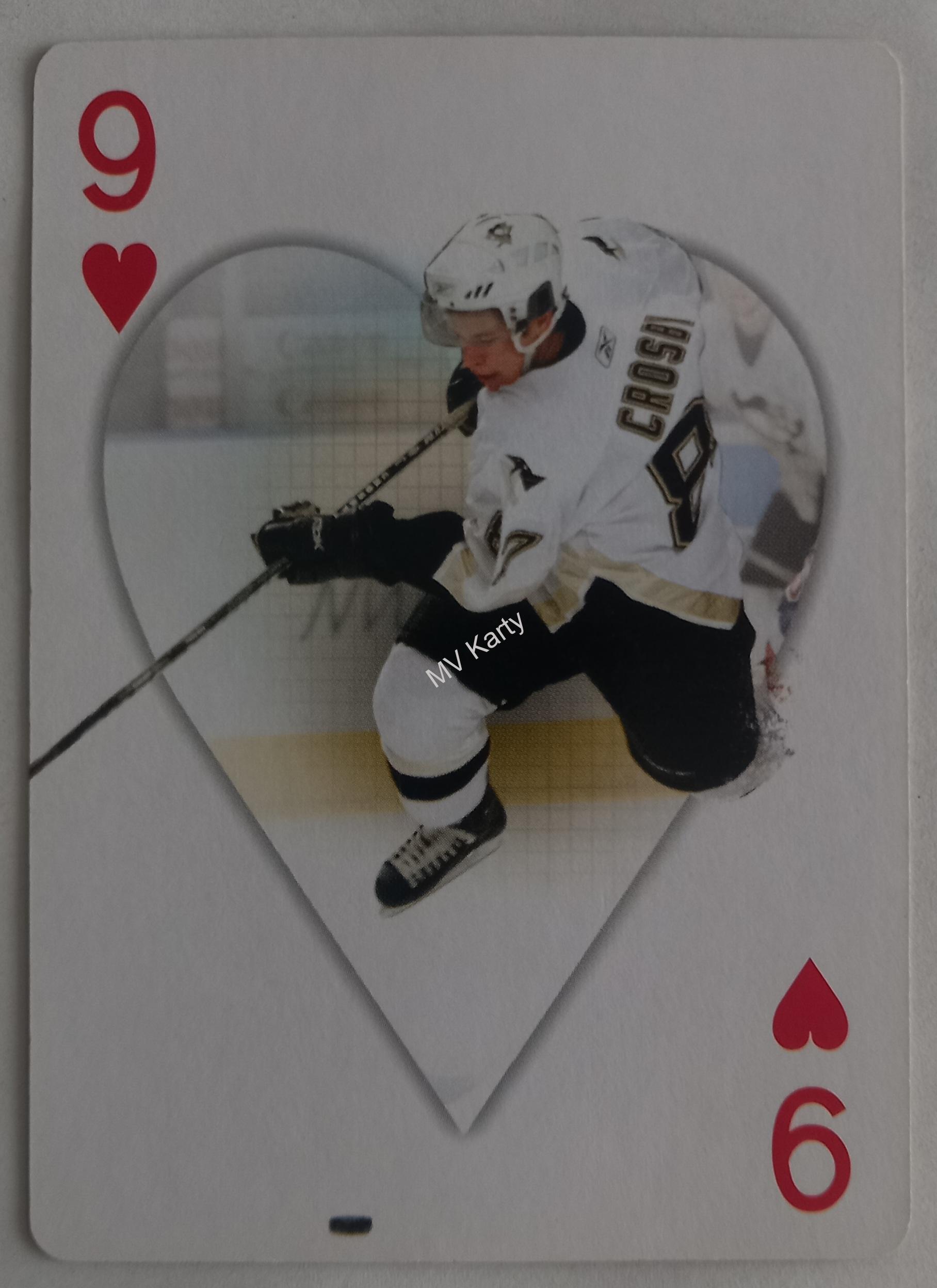 Sidney Crosby - Pittsburgh Penguins hrací karta č.9